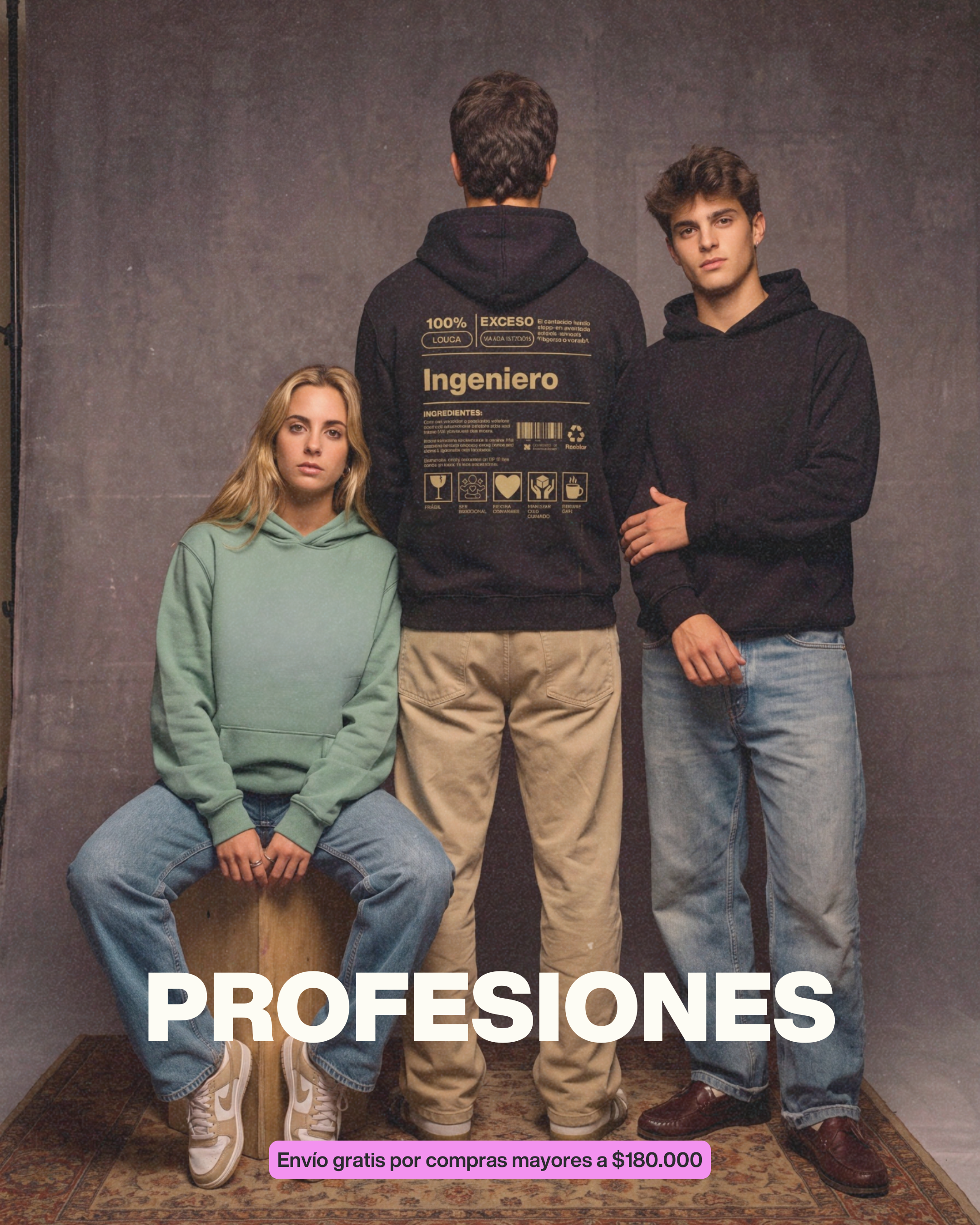 Profesiones Label Drop