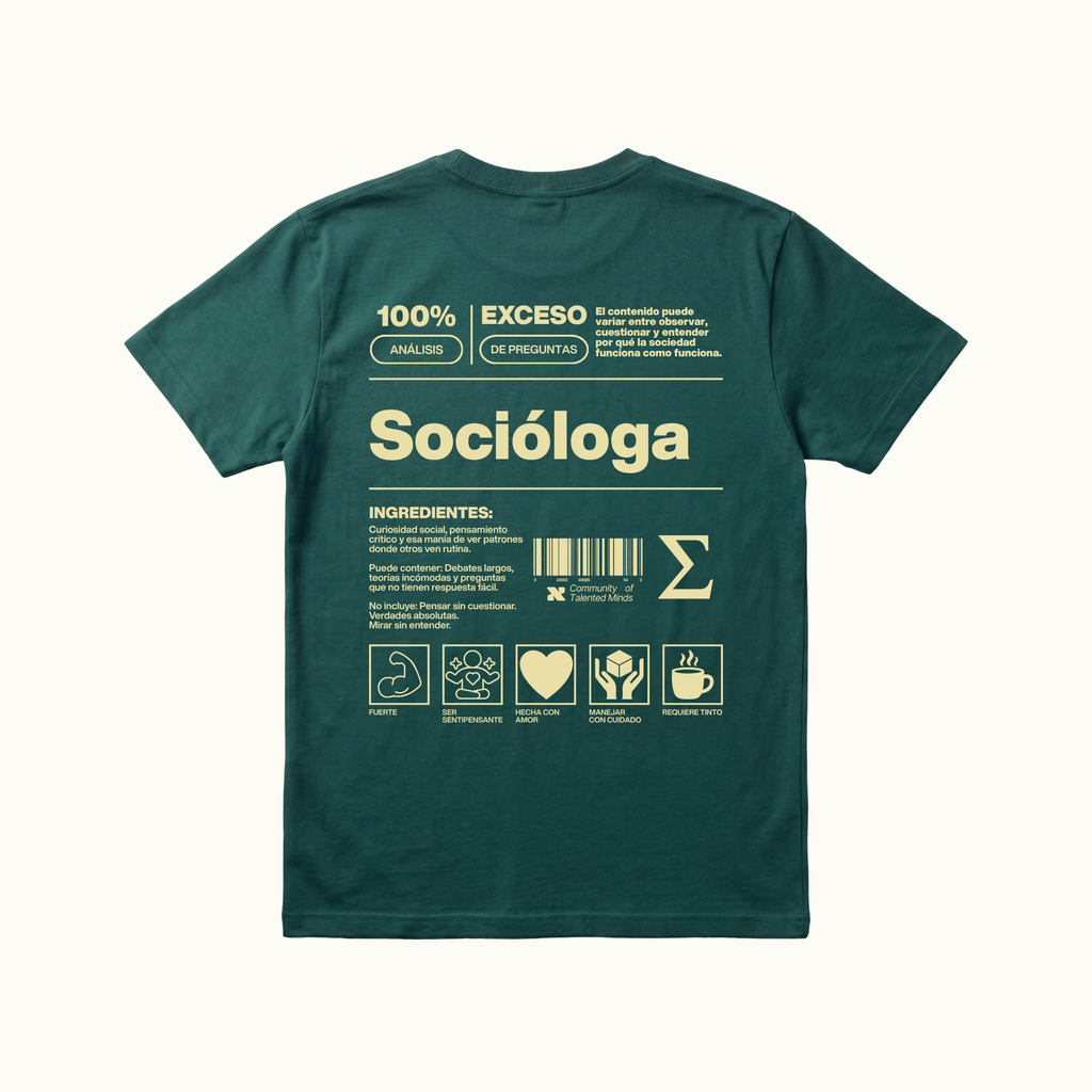 Camiseta Socióloga