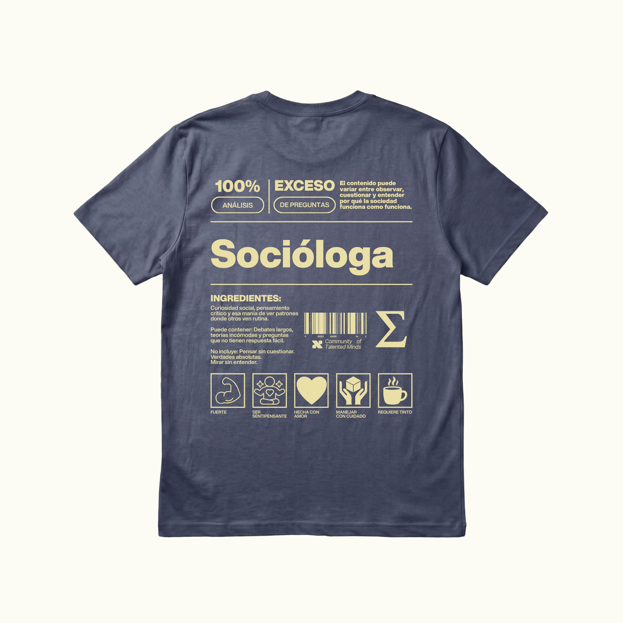 Camiseta Socióloga