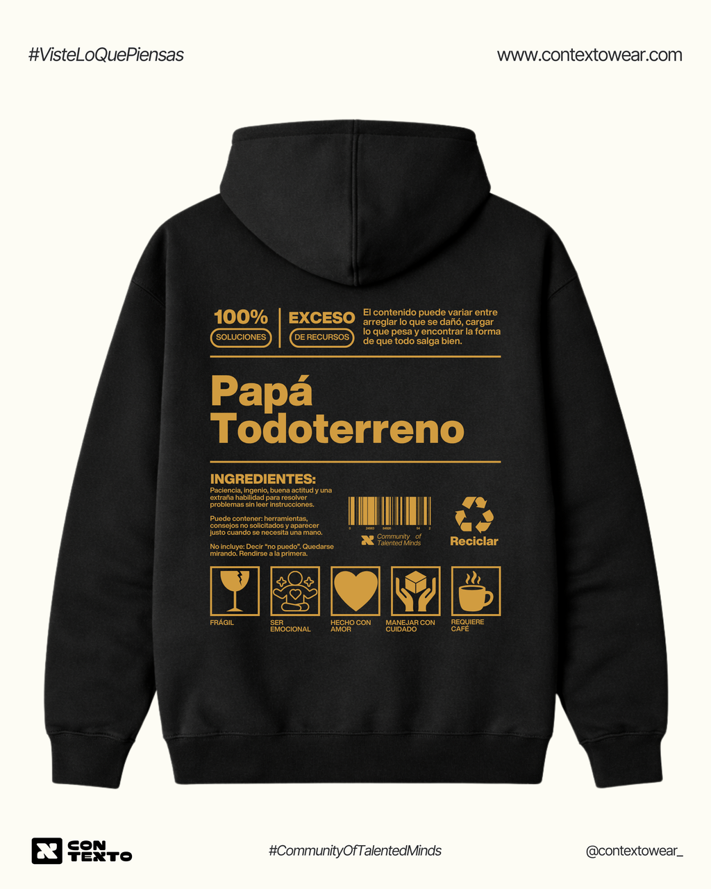 Hoodie Papá Todoterreno