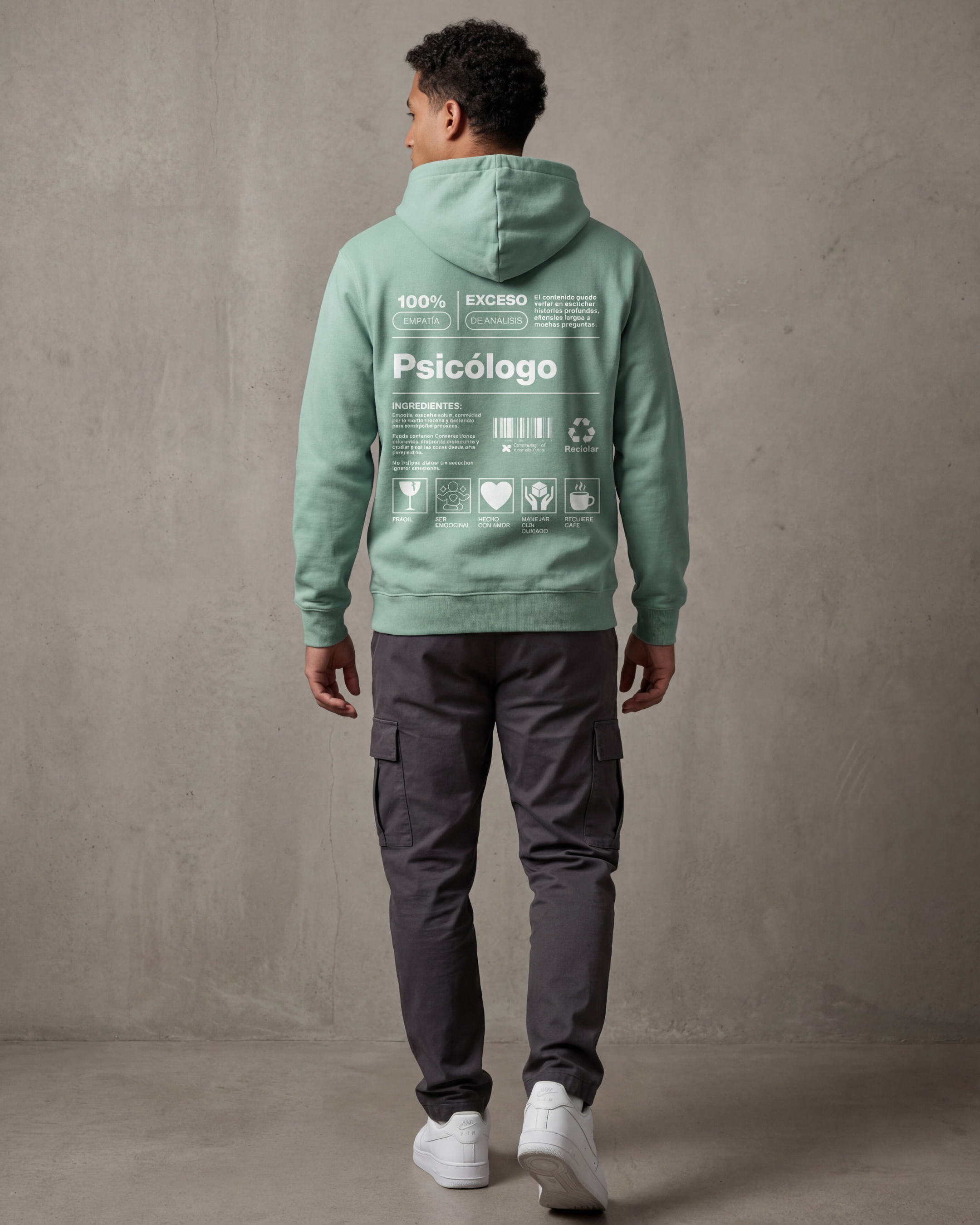 Hoodie Psicólogo