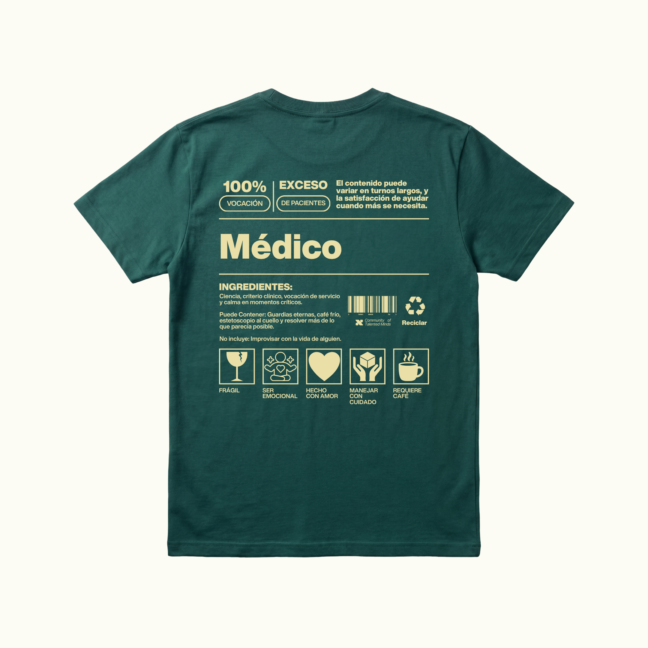 Camiseta Médico