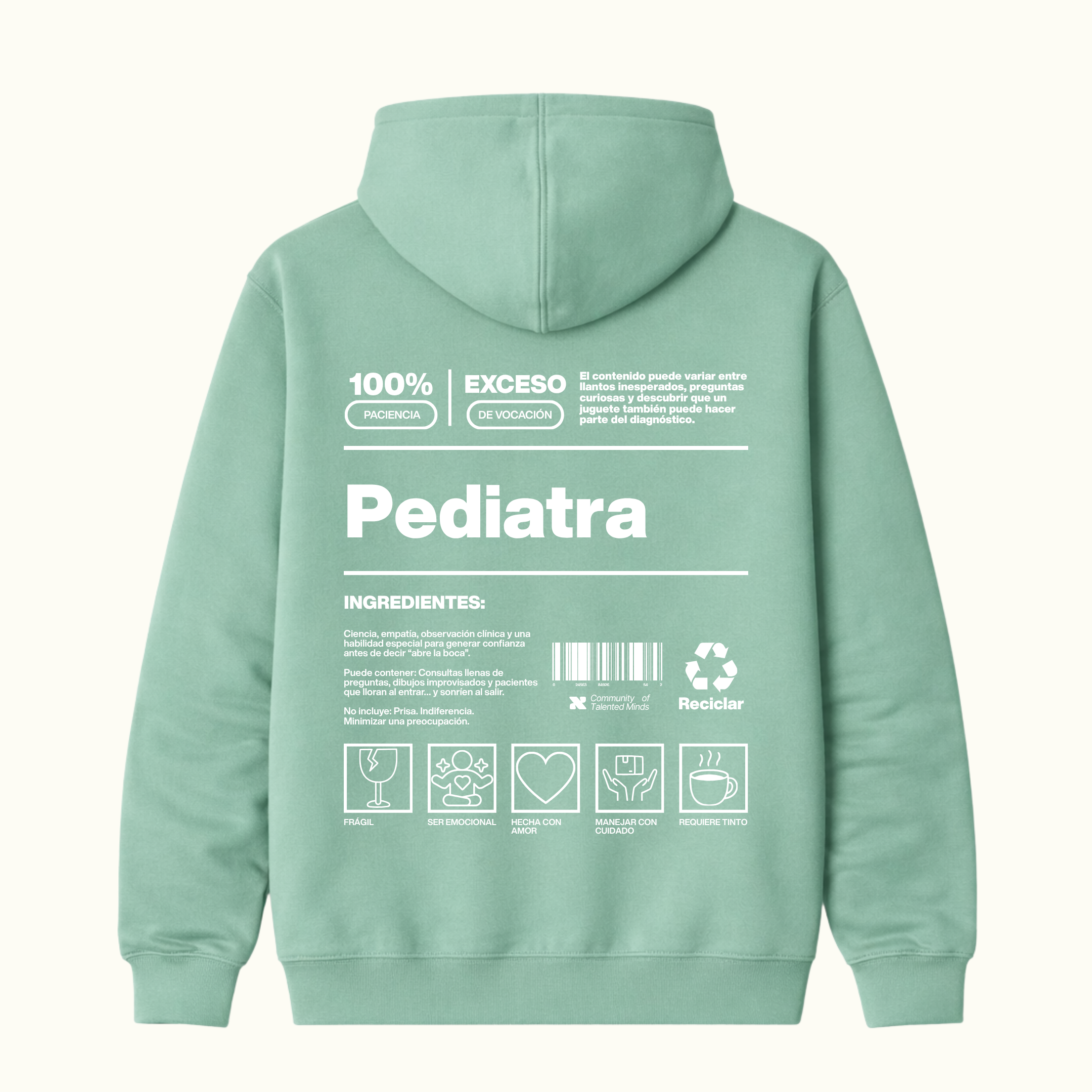 Hoodie Pediatra