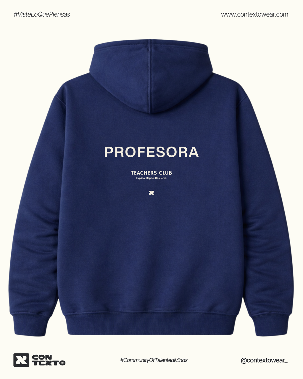 Hoodie Profesora Essential