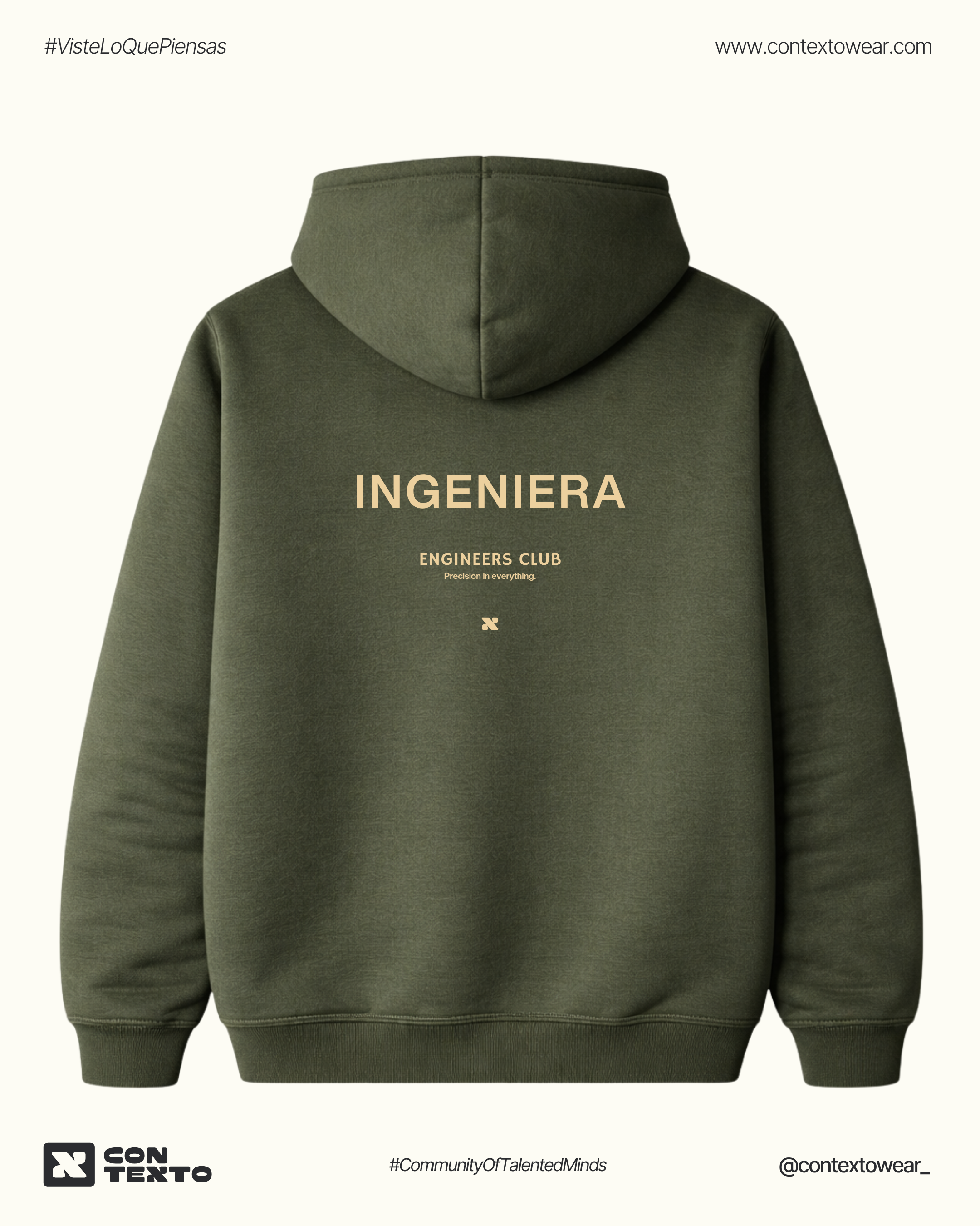 Hoodie Ingeniera Essential