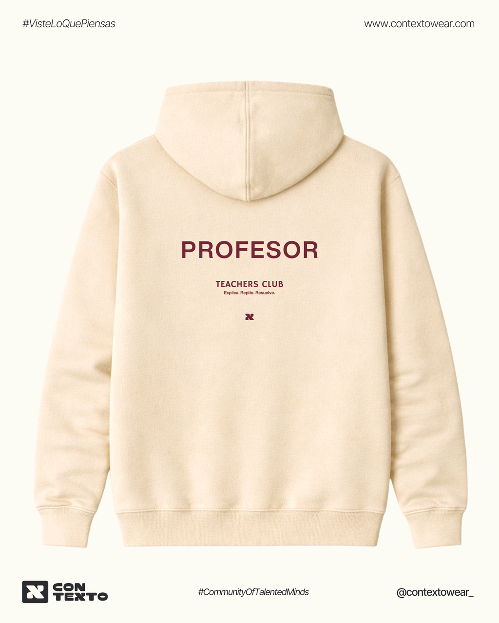 Hoodie Profesor Essential