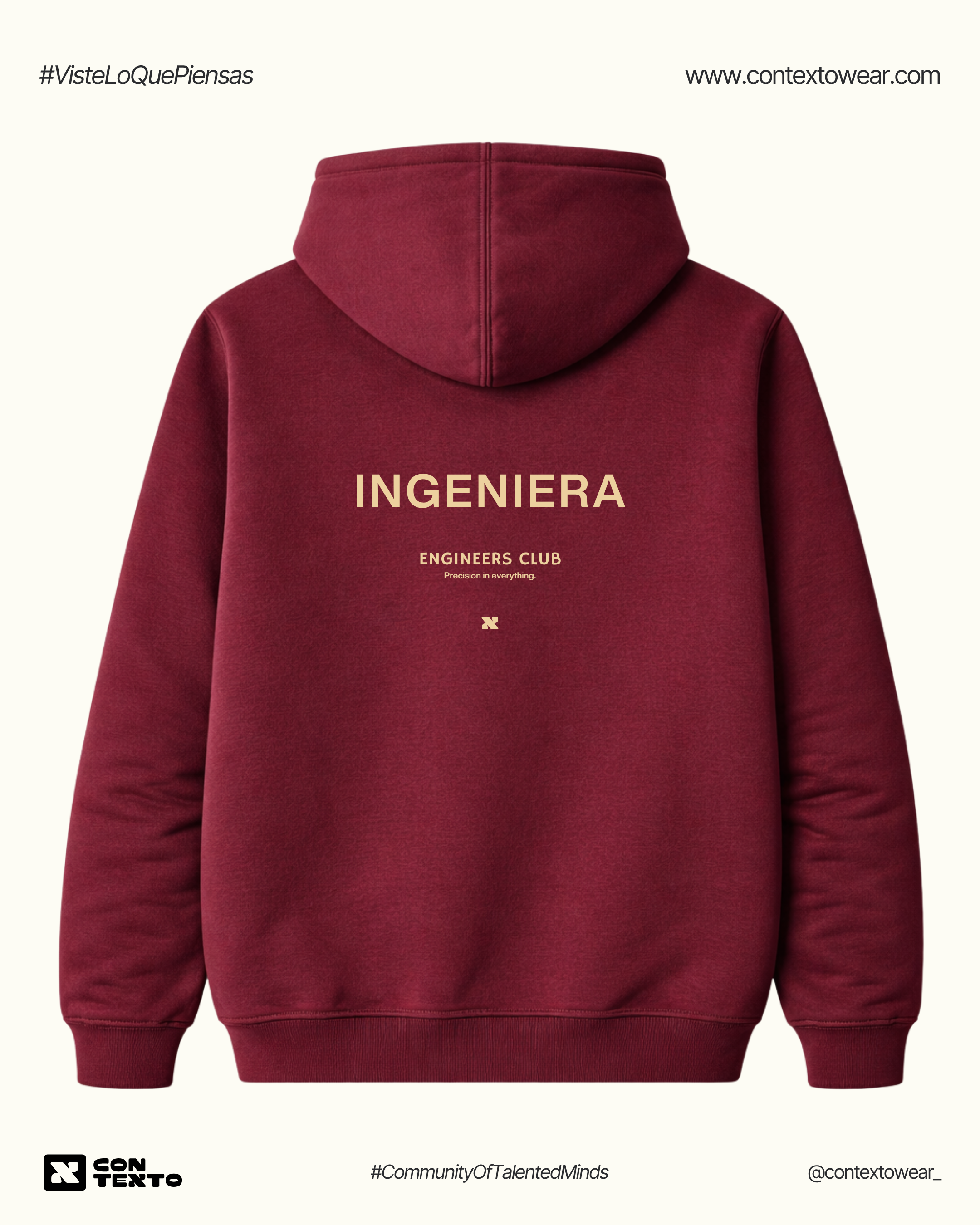 Hoodie Ingeniera Essential