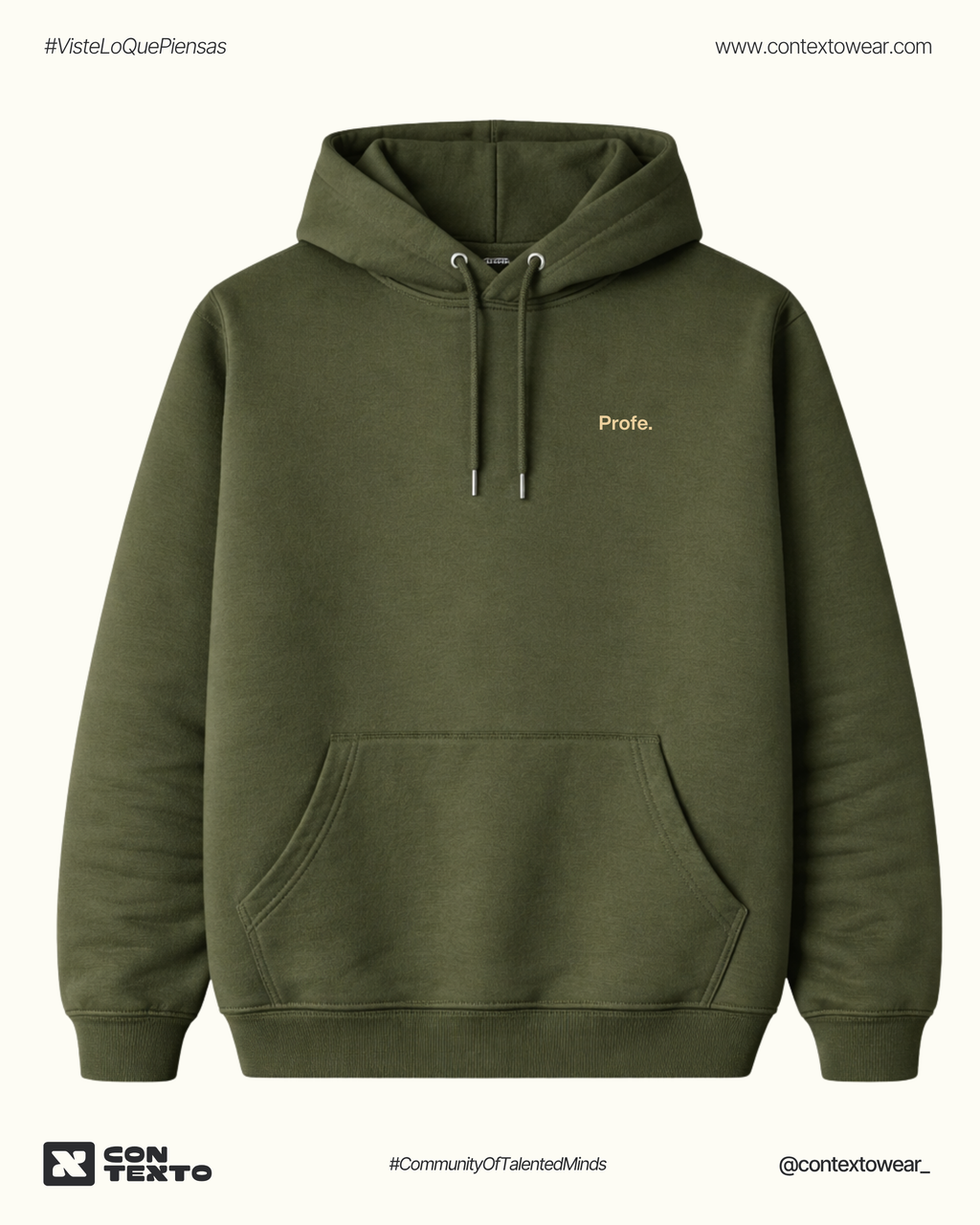 Hoodie Profesor Essential