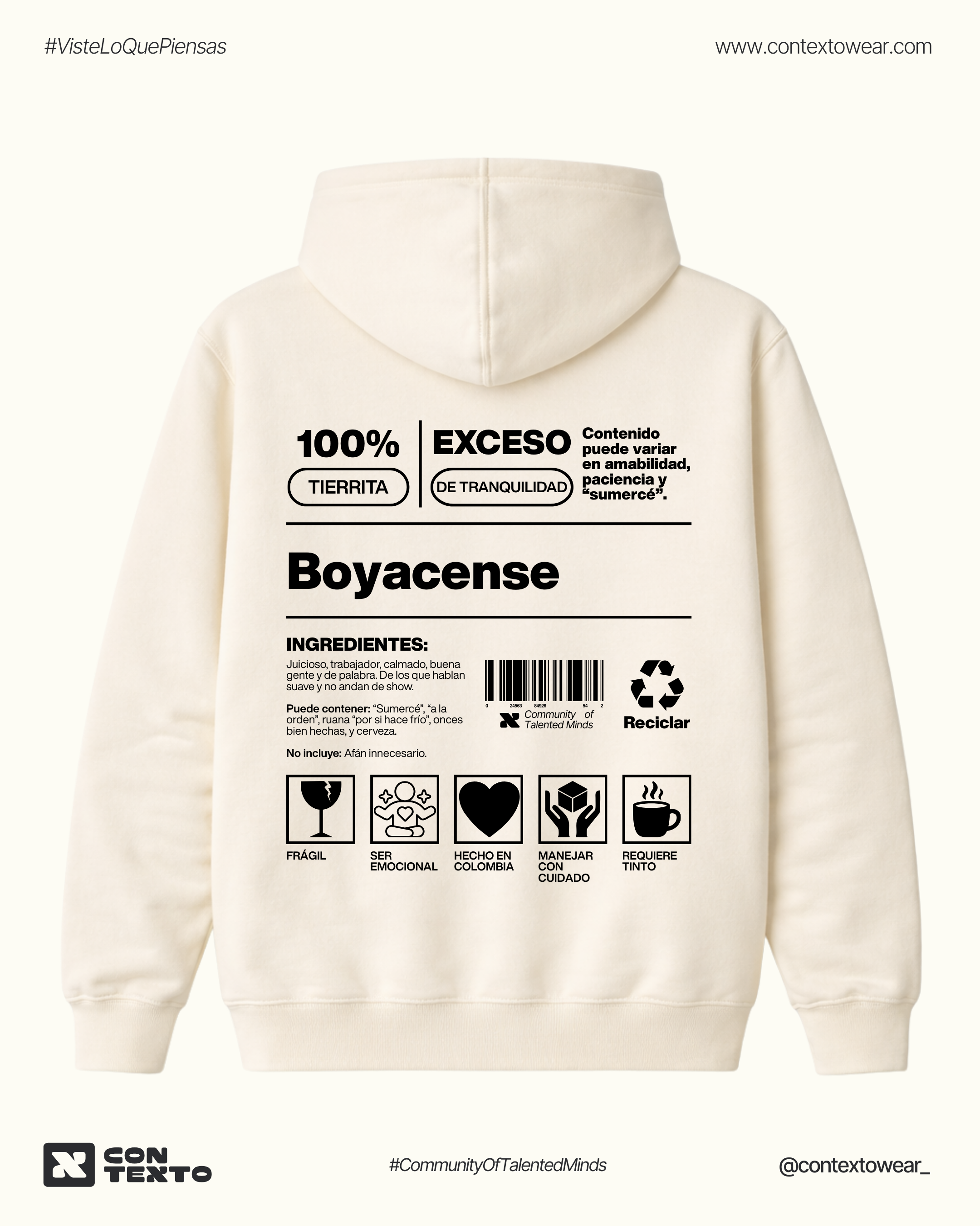 Hoodie Boyacense Mujer