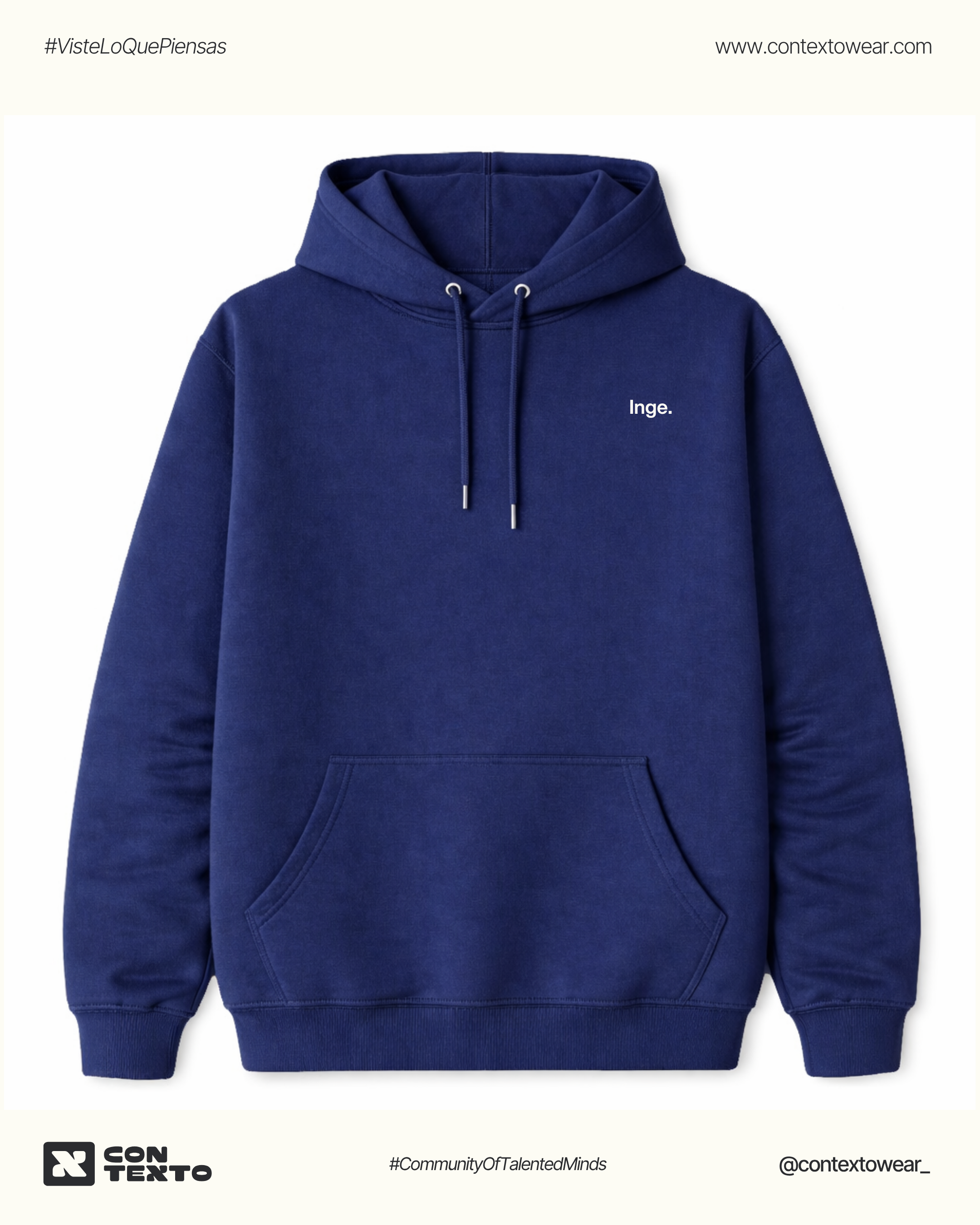 Hoodie Ingeniera Essential