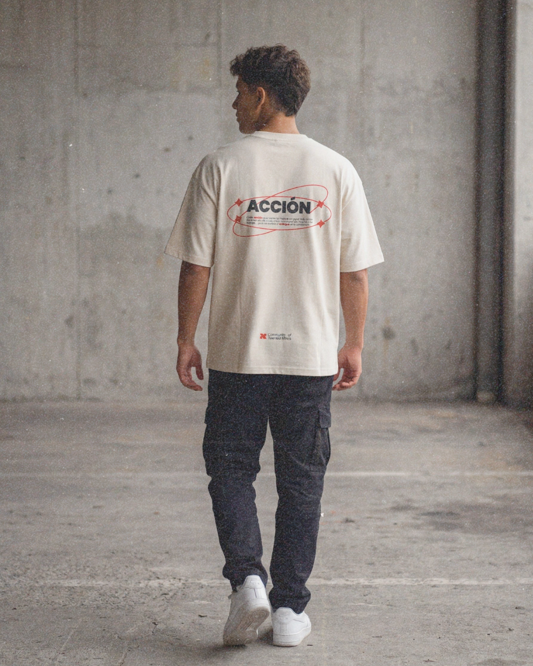 Camiseta Oversize Acción