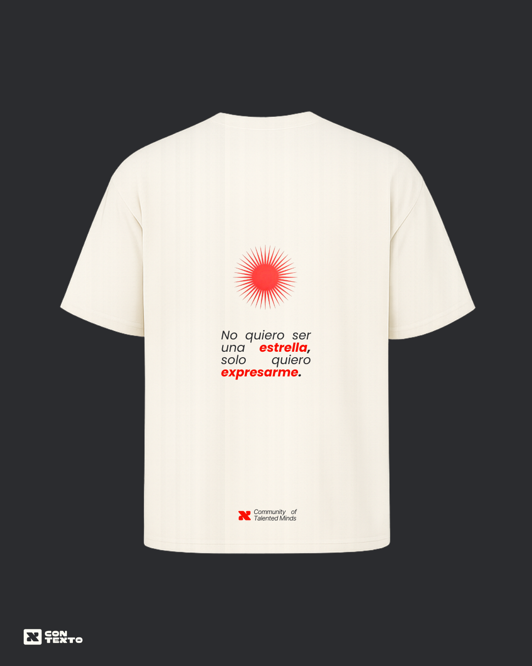 Camiseta Oversize Estrella