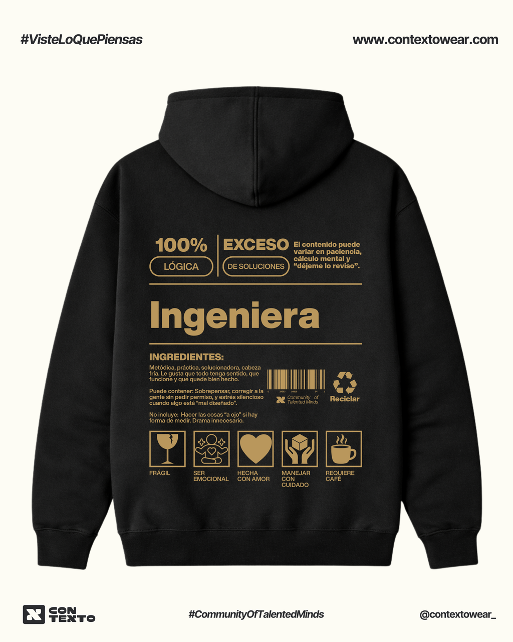 Hoodie Ingeniera
