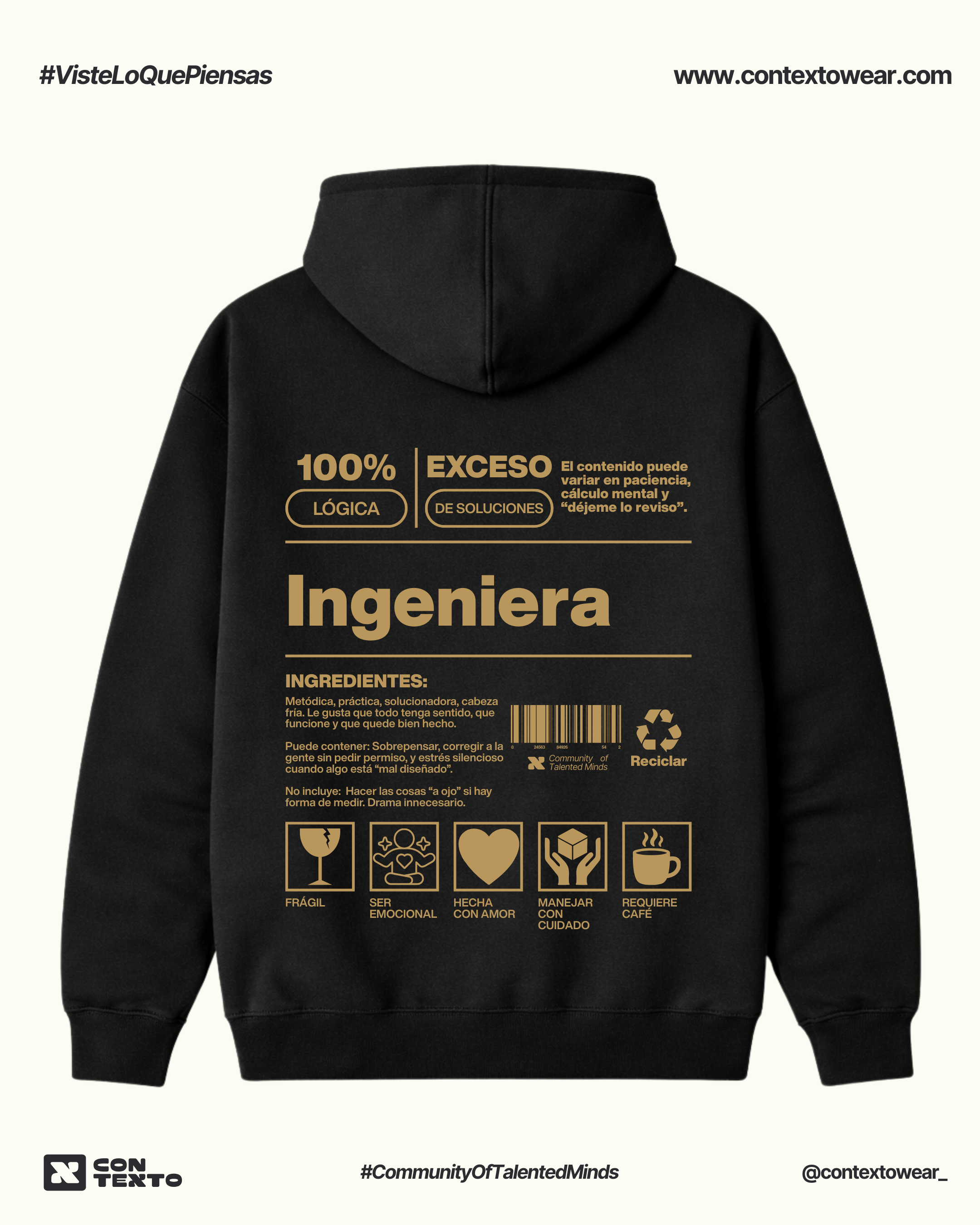 Hoodie Ingeniera