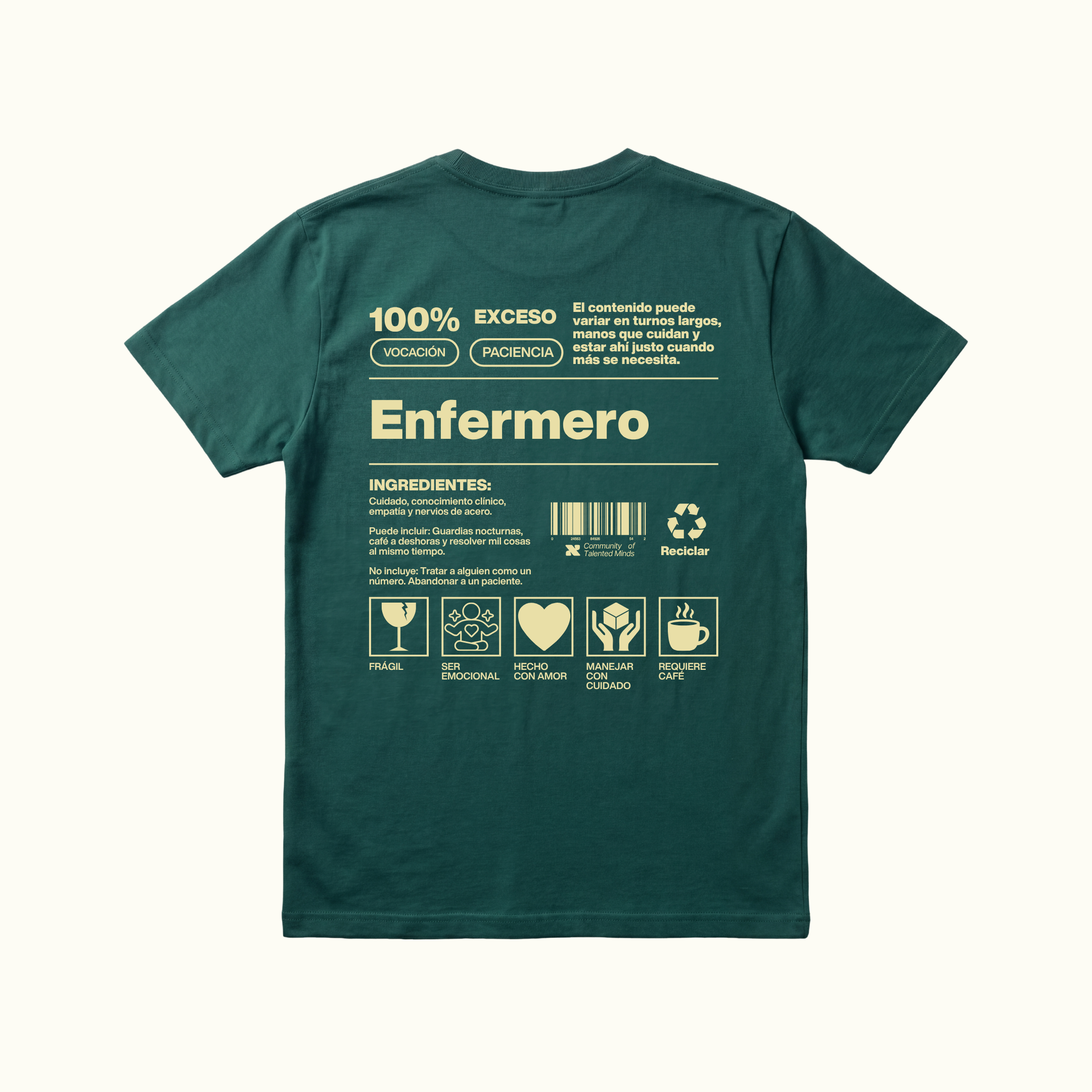 Camiseta Enfermero