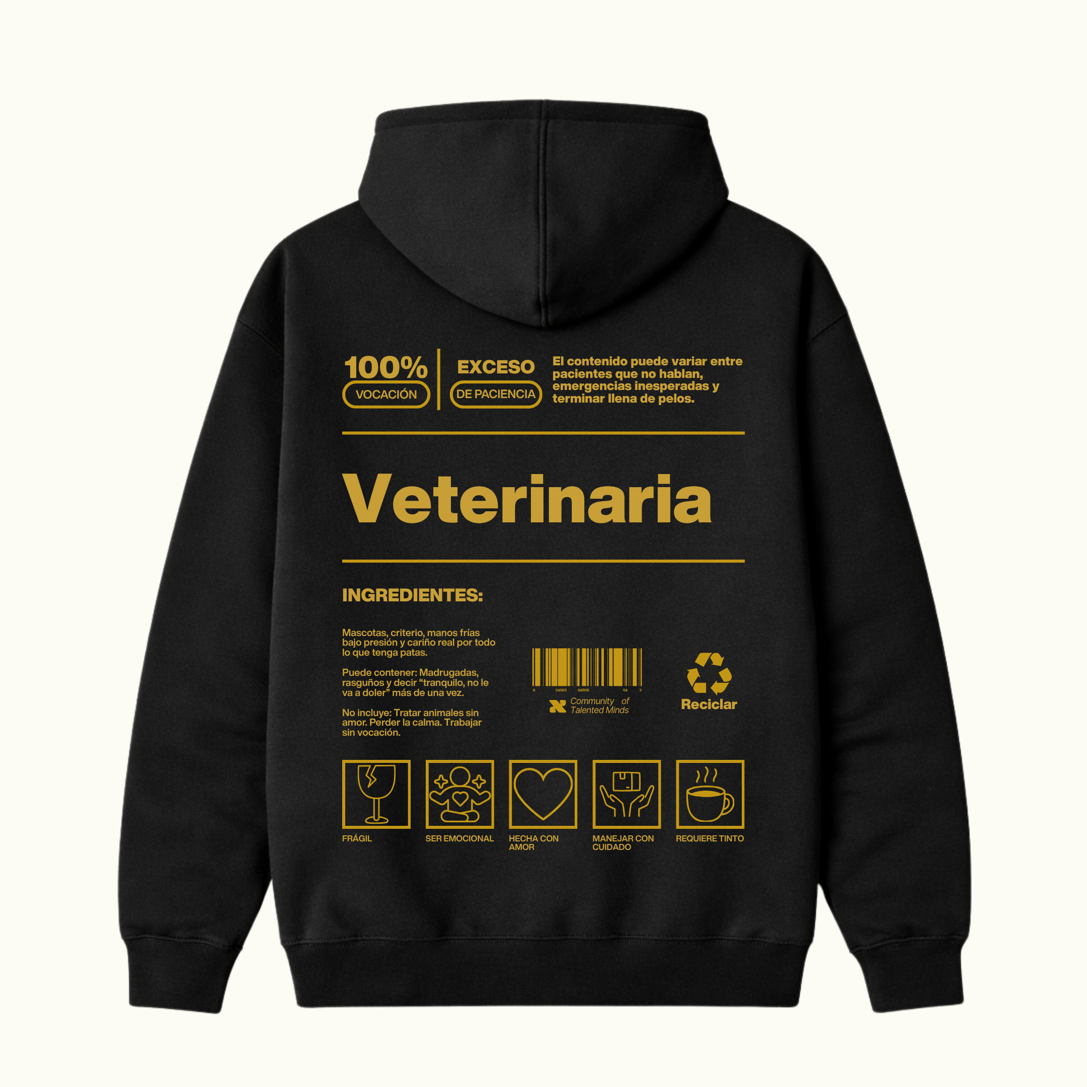 Hoodie Veterinaria