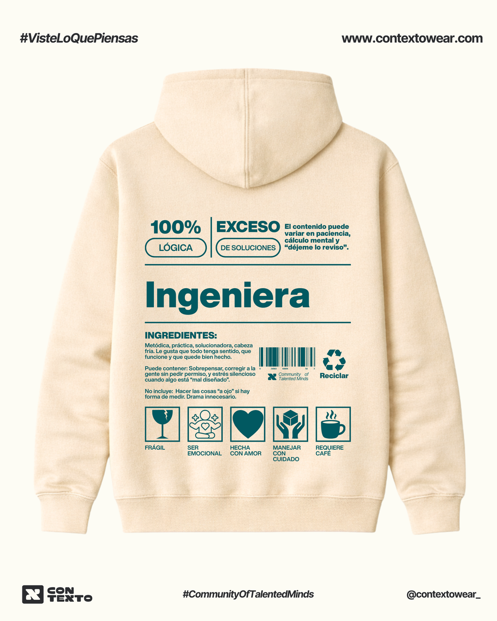 Hoodie Ingeniera
