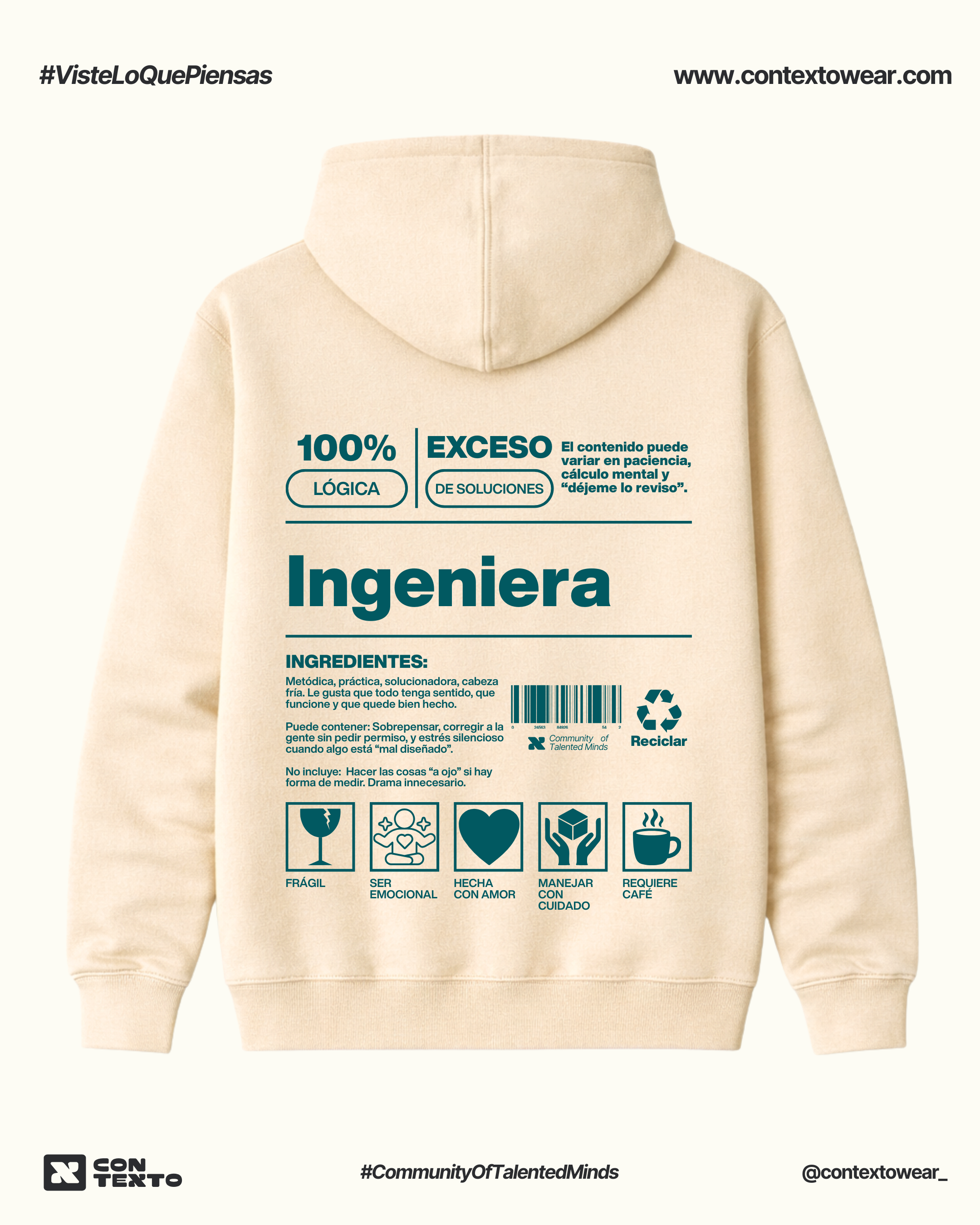 Hoodie Ingeniera
