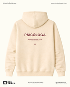 Hoodie Psicóloga Essential