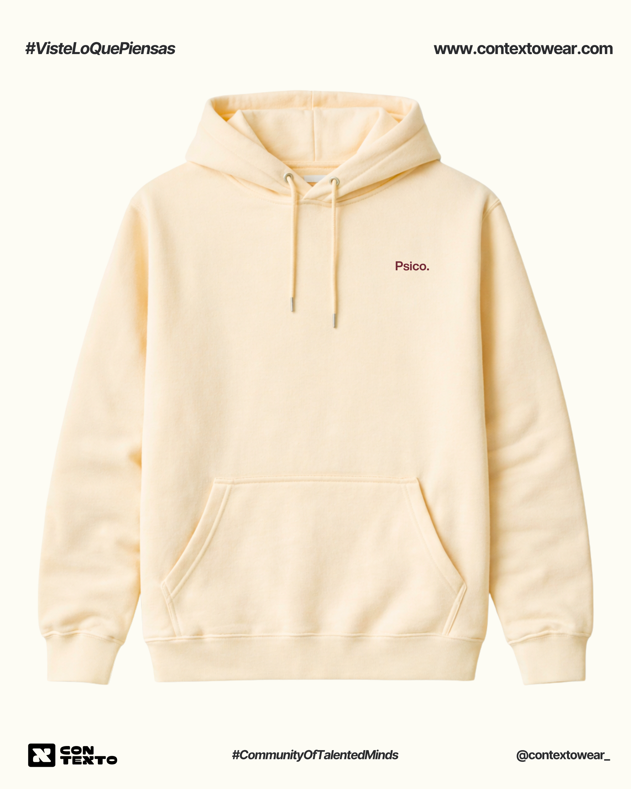 Hoodie Psicóloga Essential