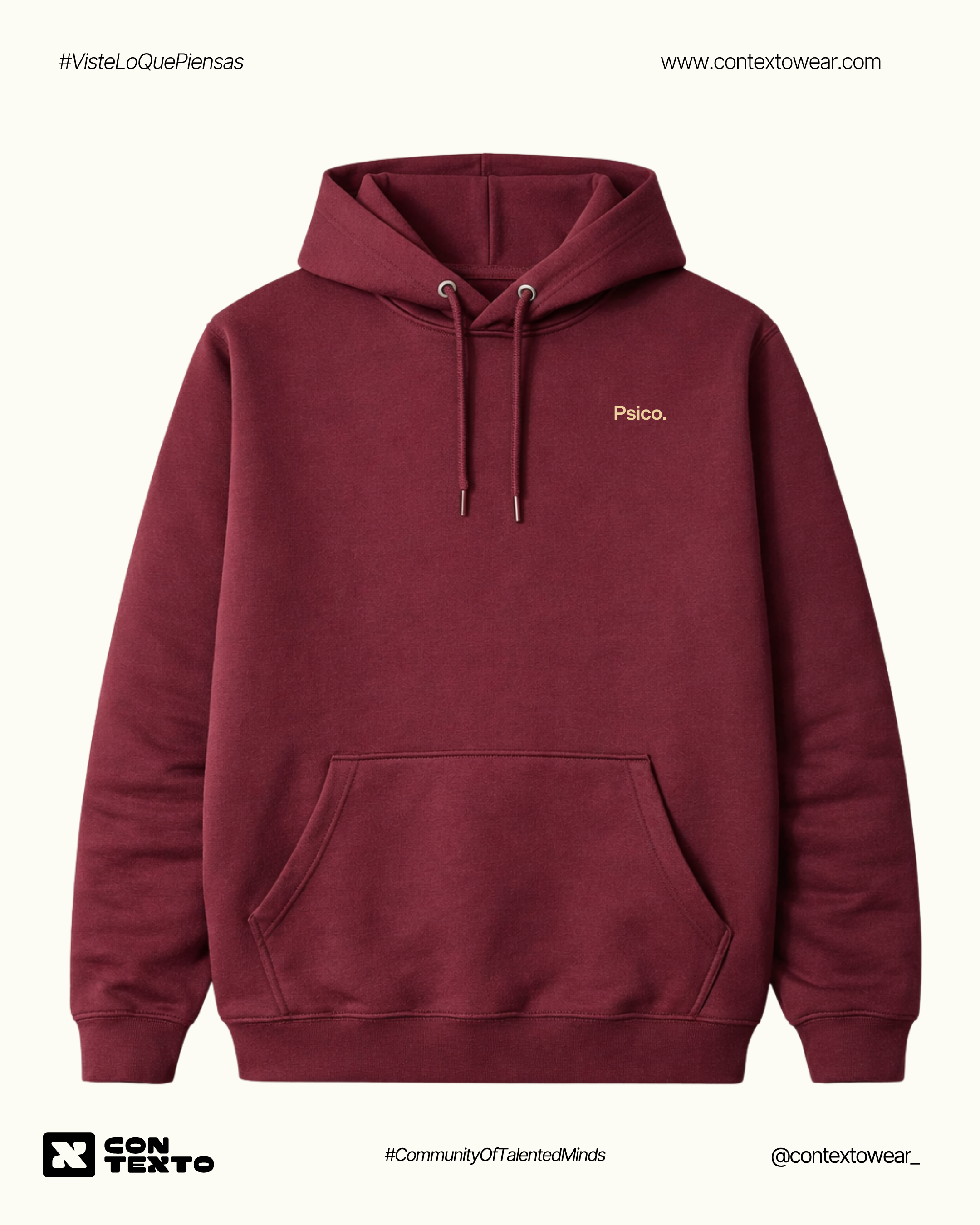 Hoodie Psicólogo Essential