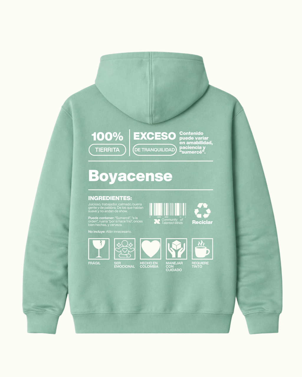 Hoodie Boyacense Hombre
