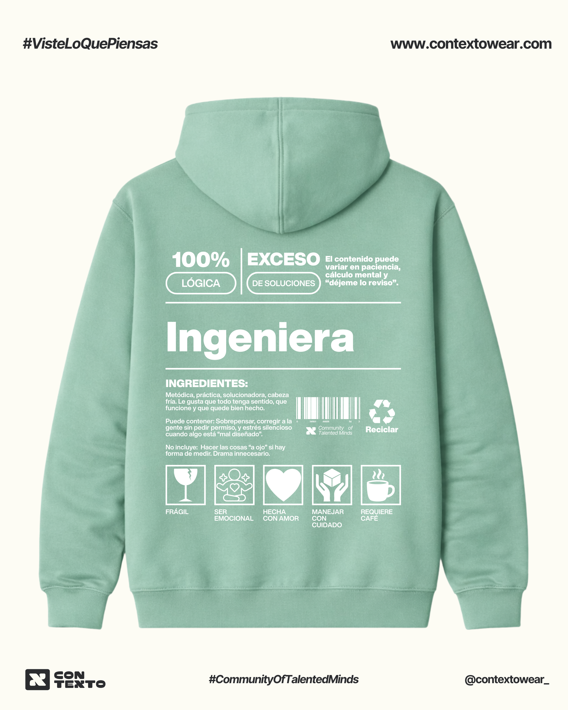 Hoodie Ingeniera