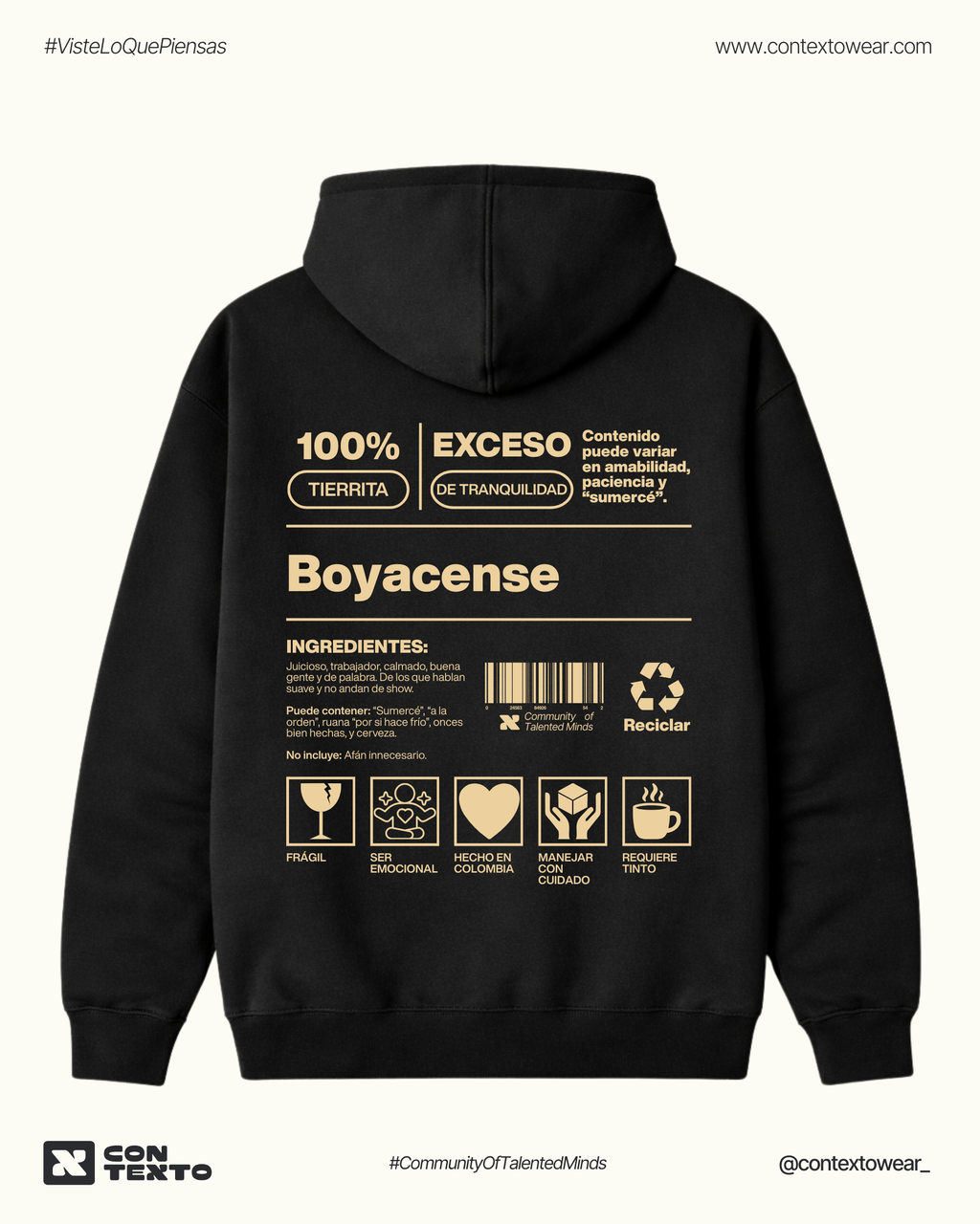 Hoodie Boyacense Mujer