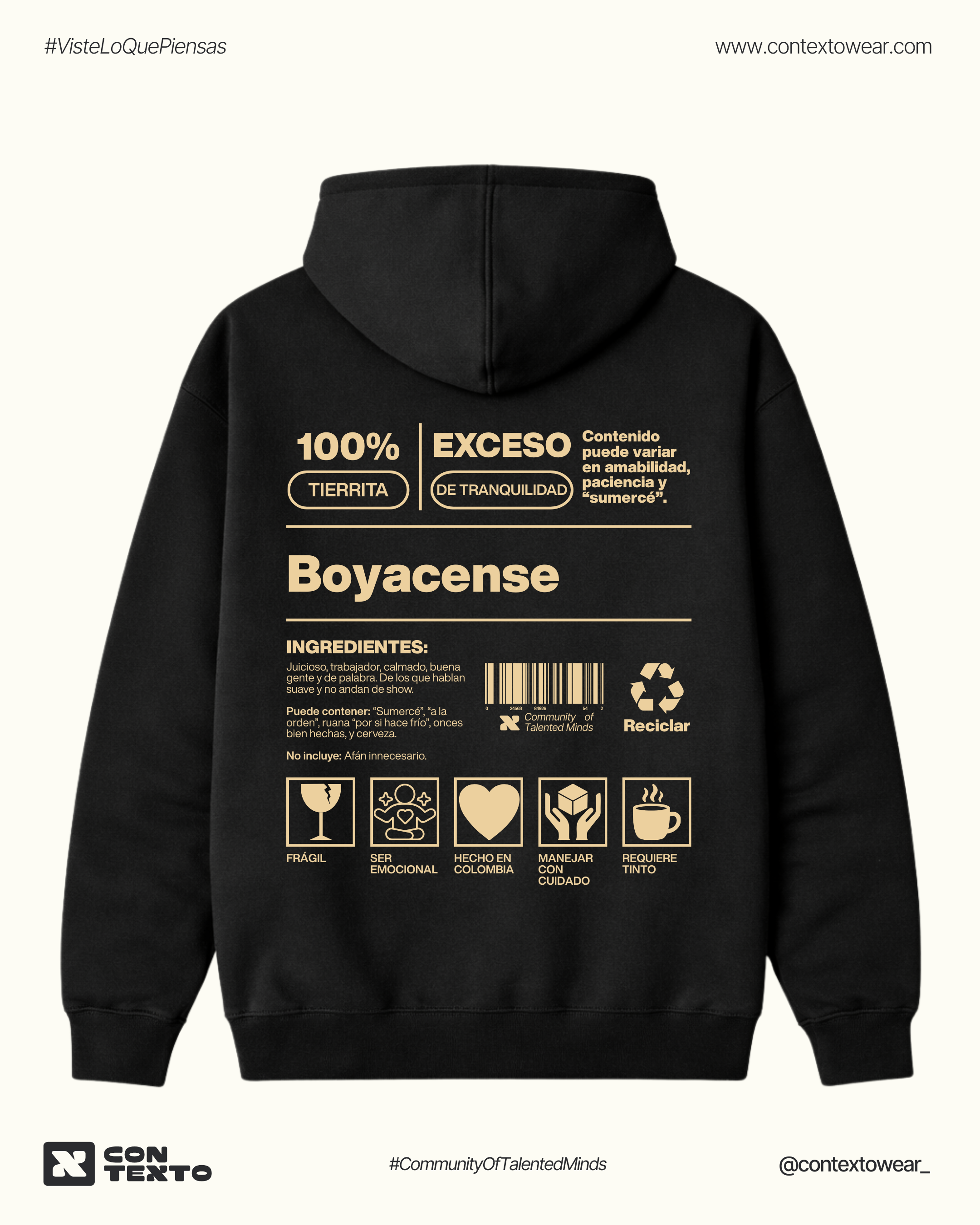 Hoodie Boyacense Mujer