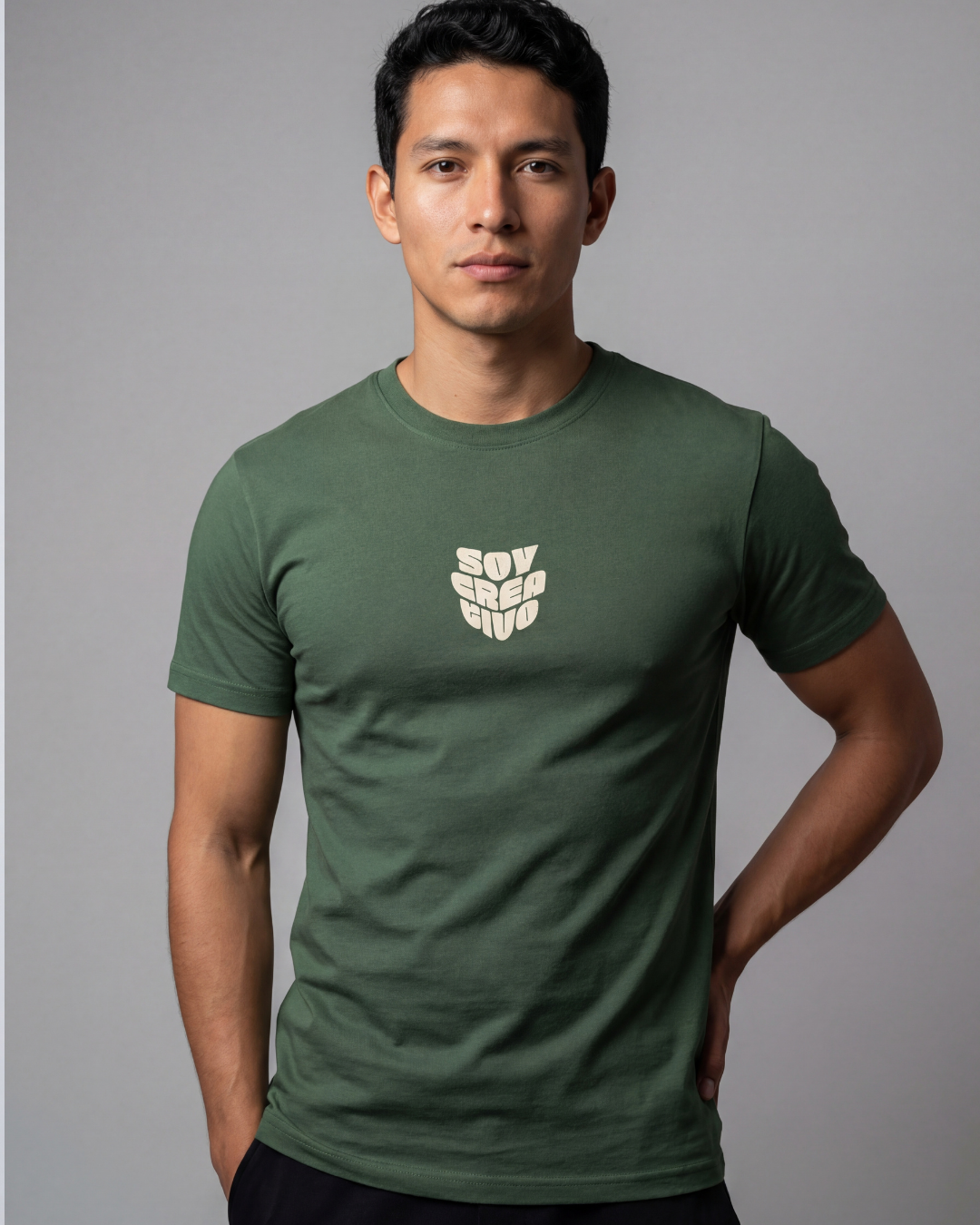 Camiseta Slim Soy Creativo