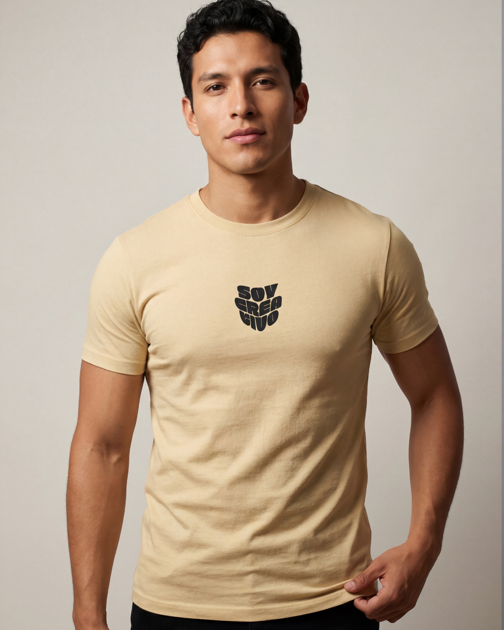 Camiseta Slim Soy Creativo