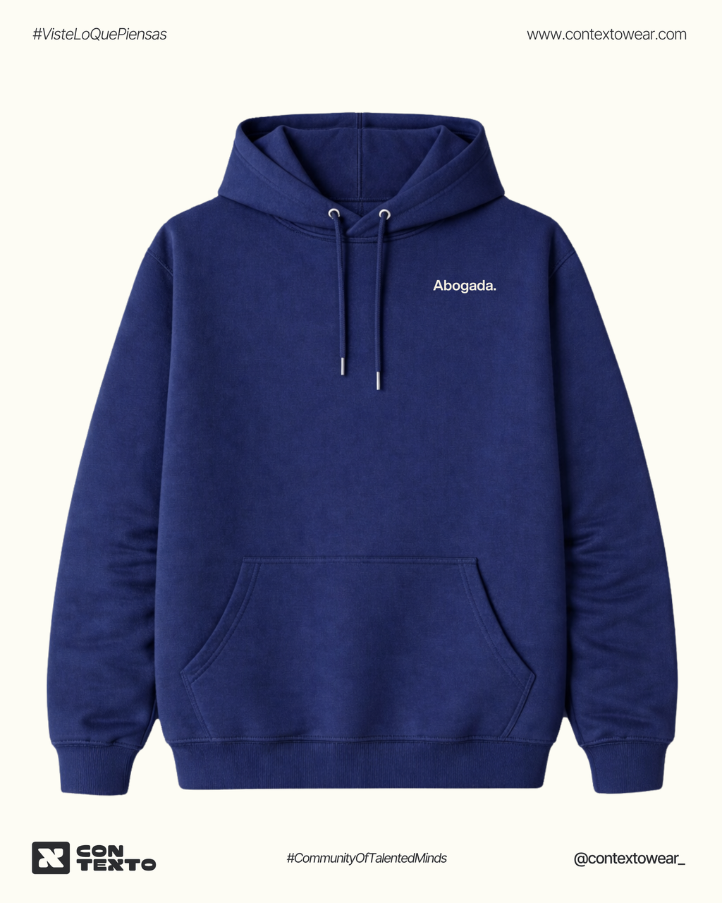 Hoodie Abogada Essential