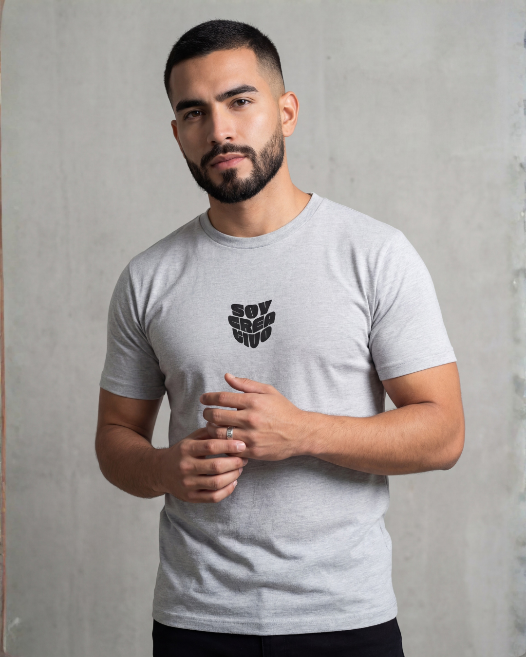 Camiseta Slim Soy Creativo