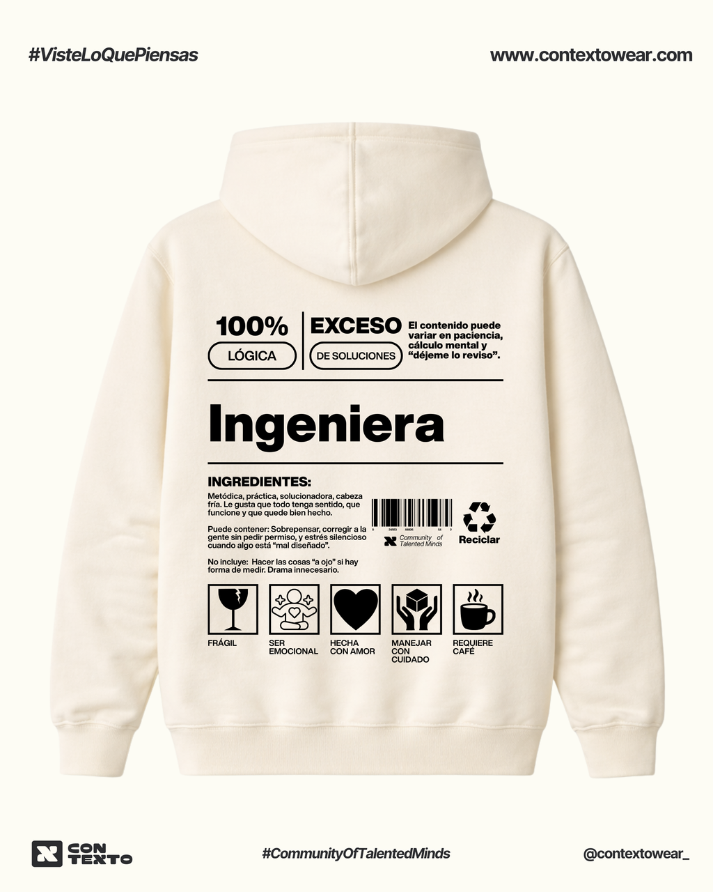 Hoodie Ingeniera