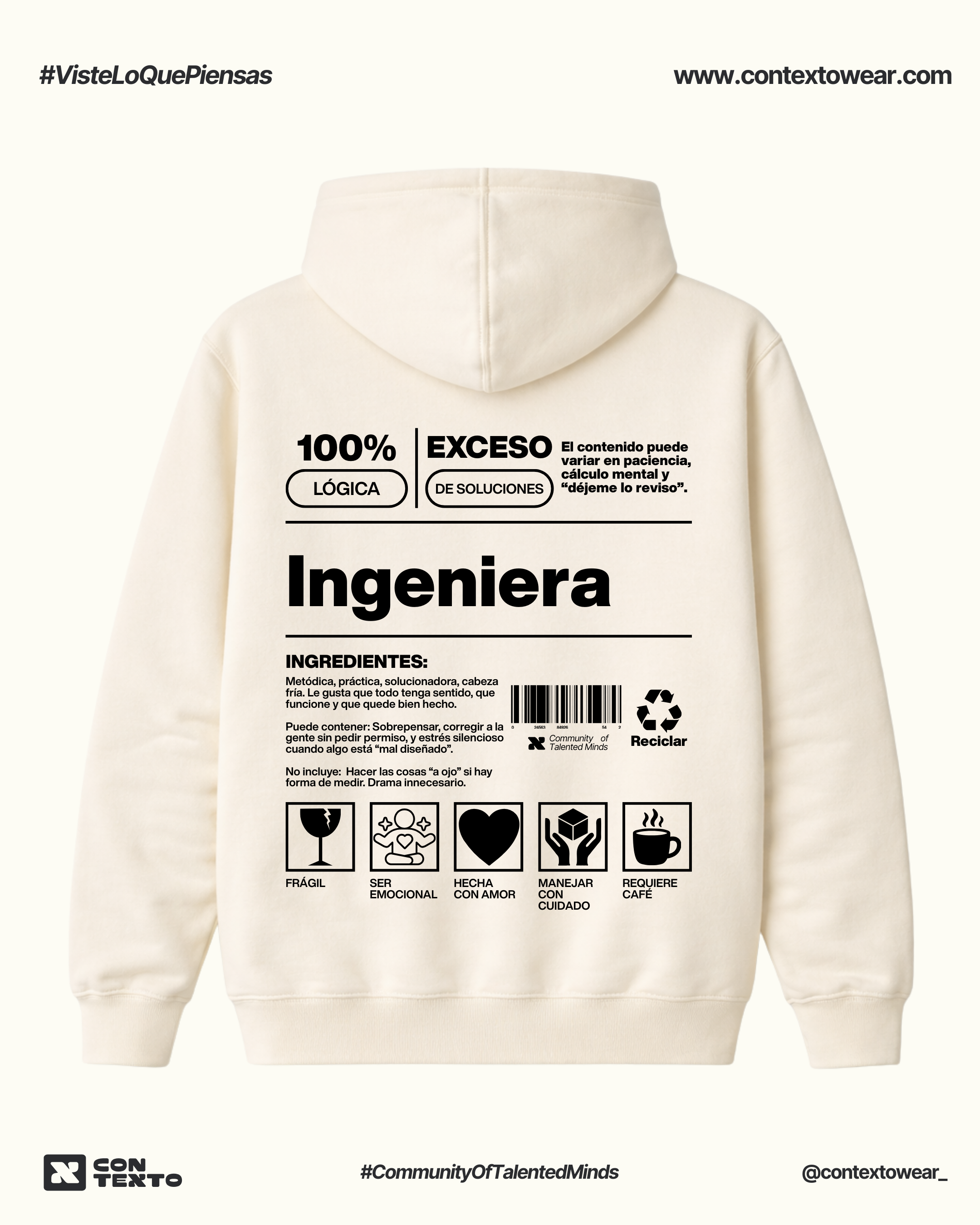 Hoodie Ingeniera