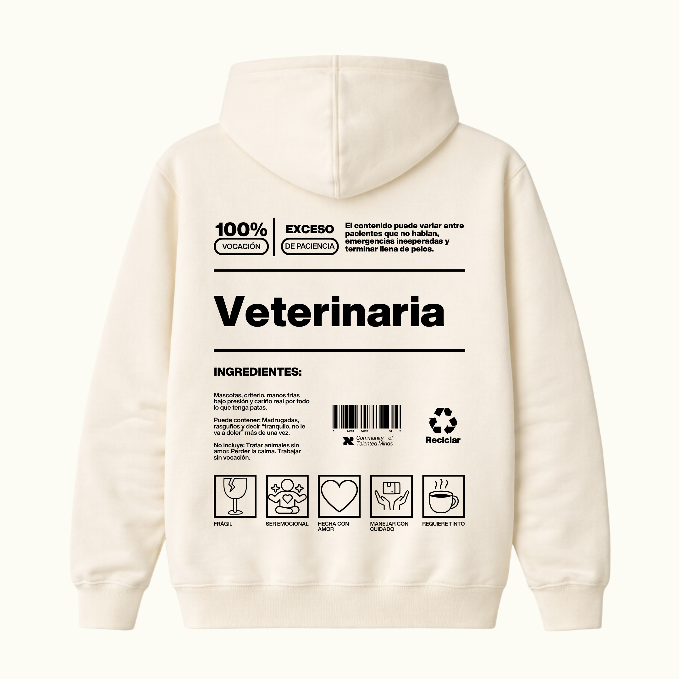 Hoodie Veterinaria