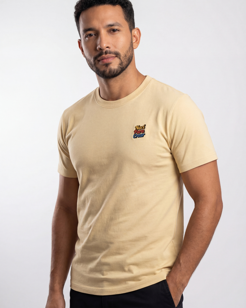 Camiseta Slim Nací para crear