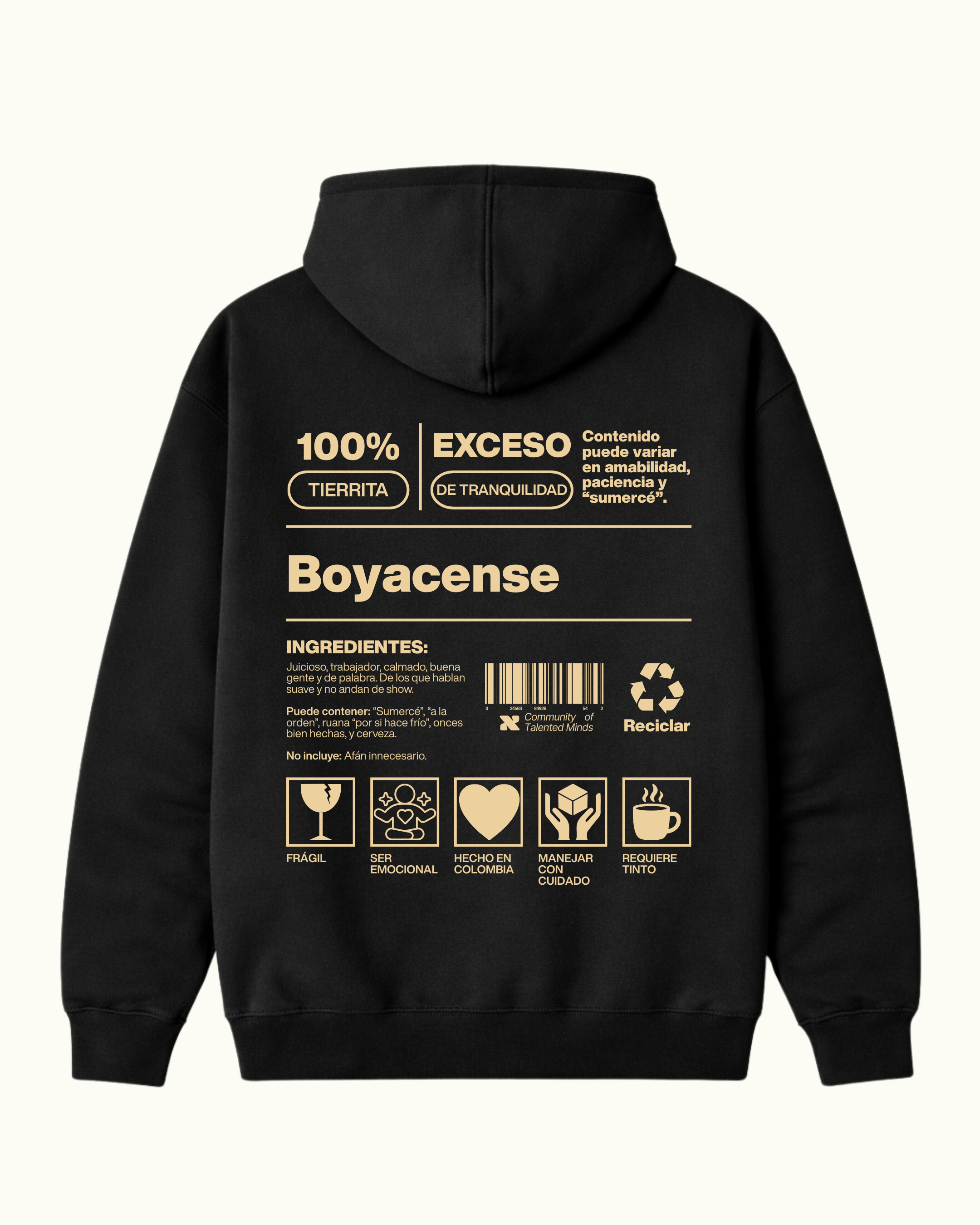 Hoodie Boyacense Hombre
