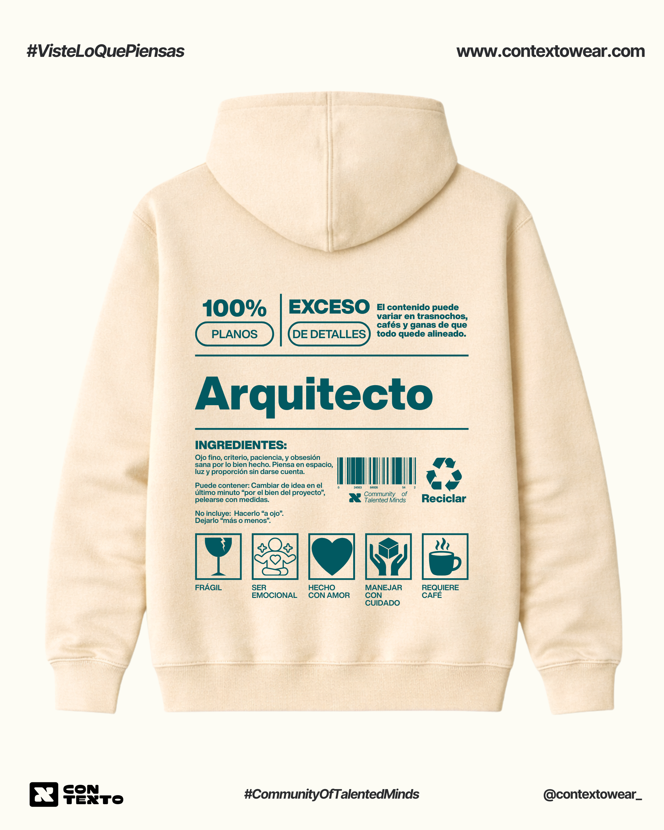 Hoodie Arquitecto