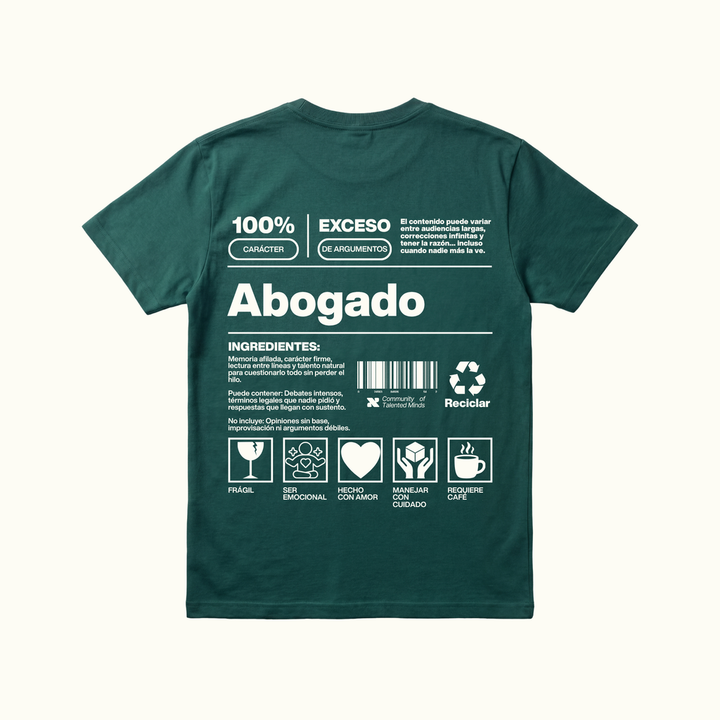 Camiseta Abogado