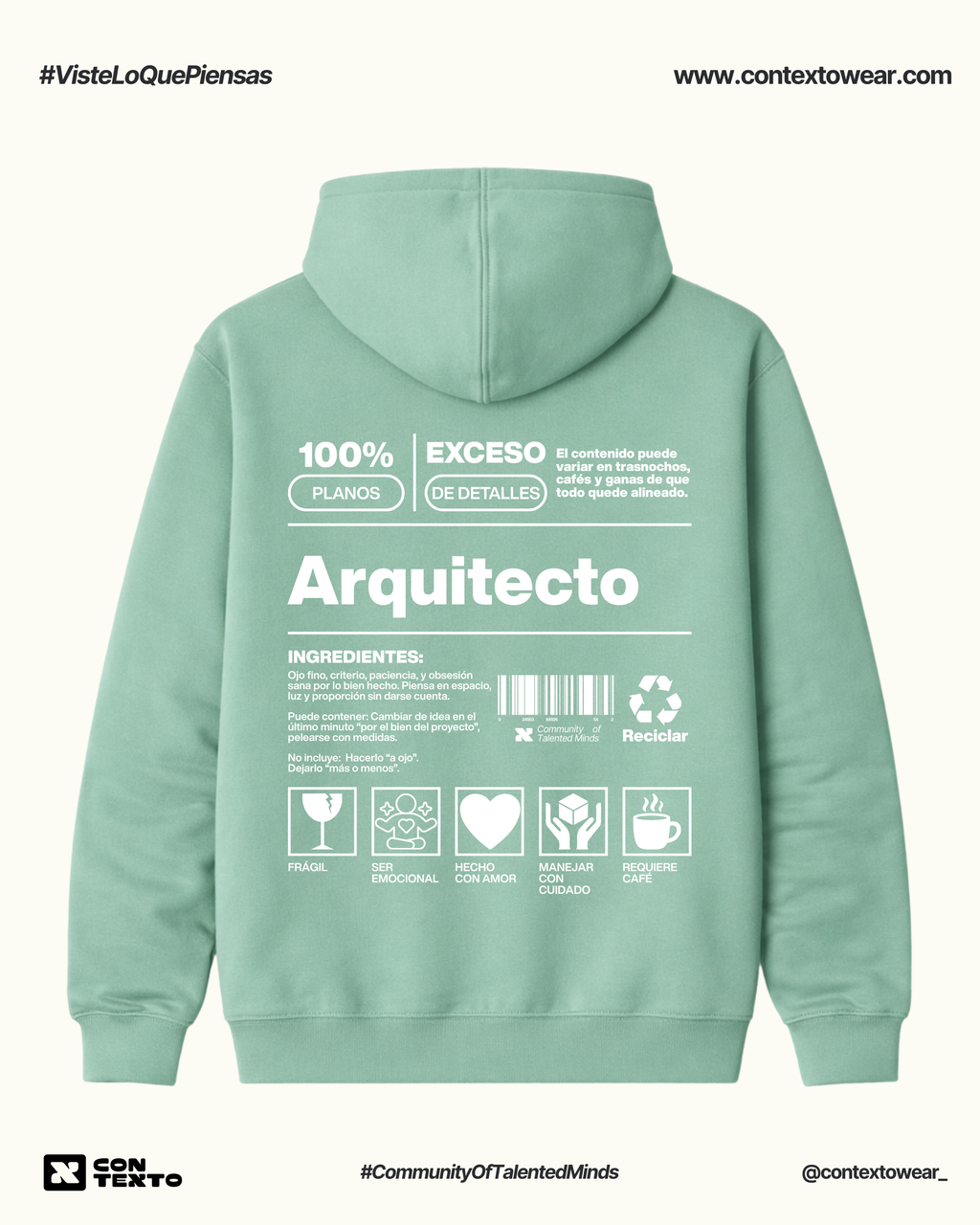 Hoodie Arquitecto