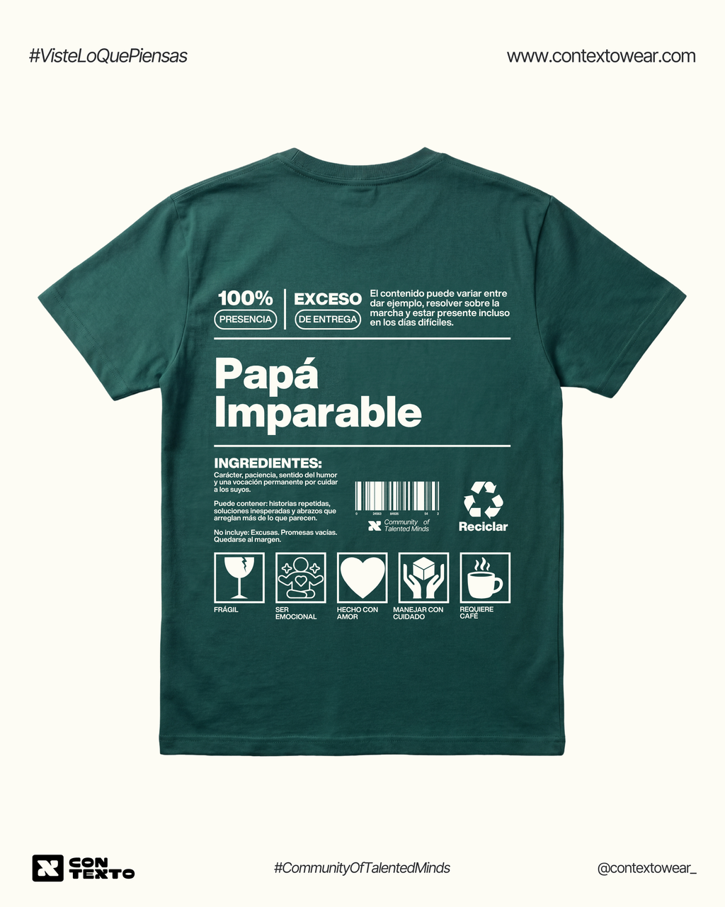 Camiseta Papá Imparable