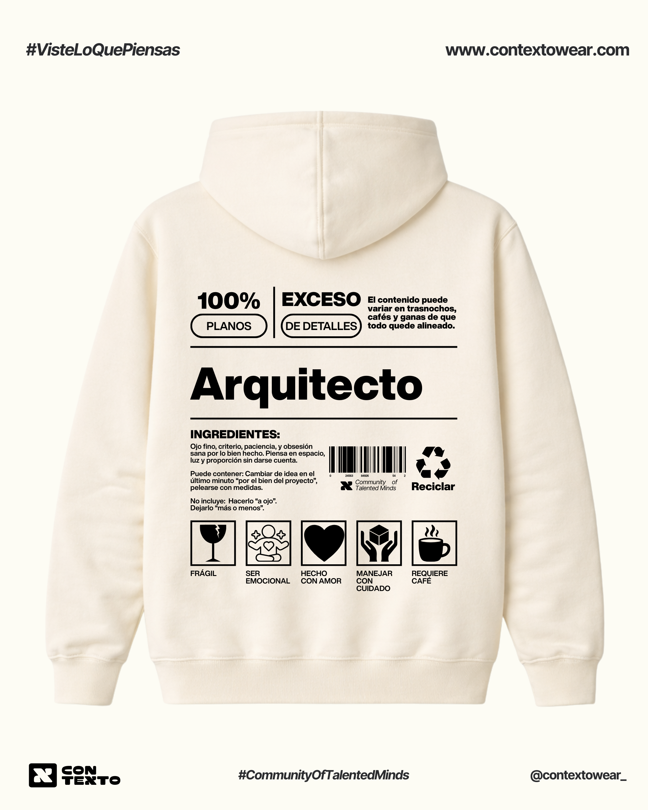 Hoodie Arquitecto