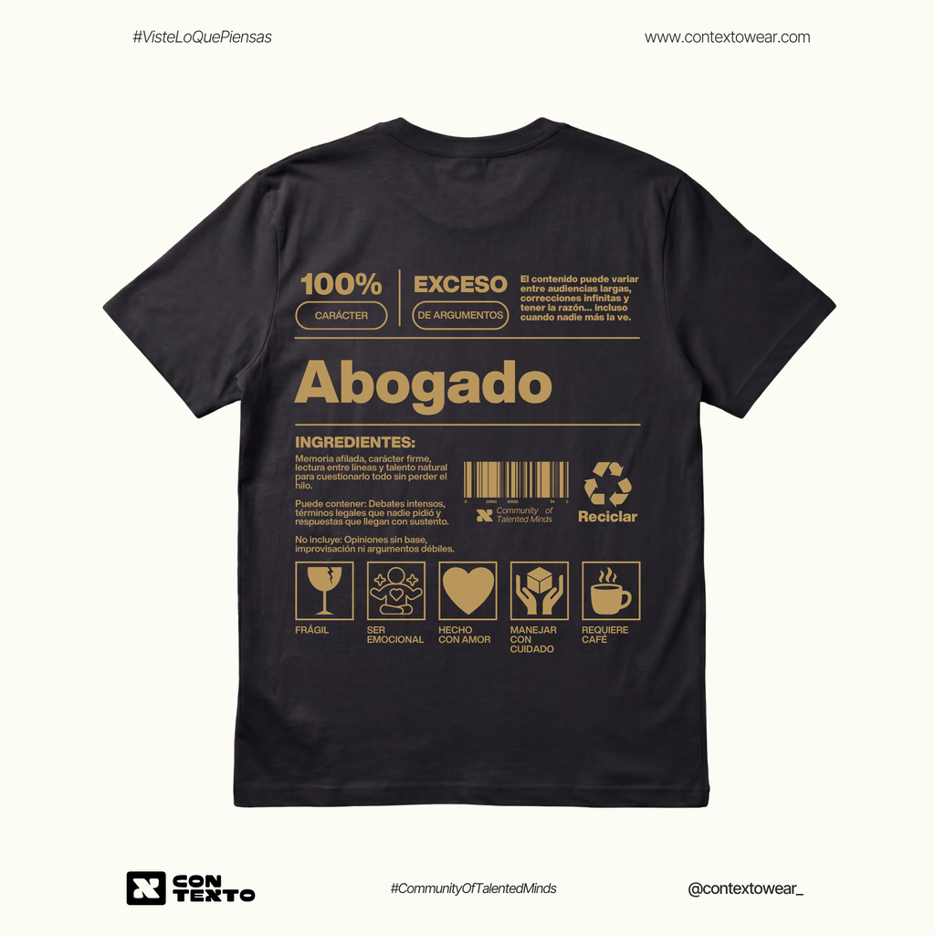 Camiseta Abogado