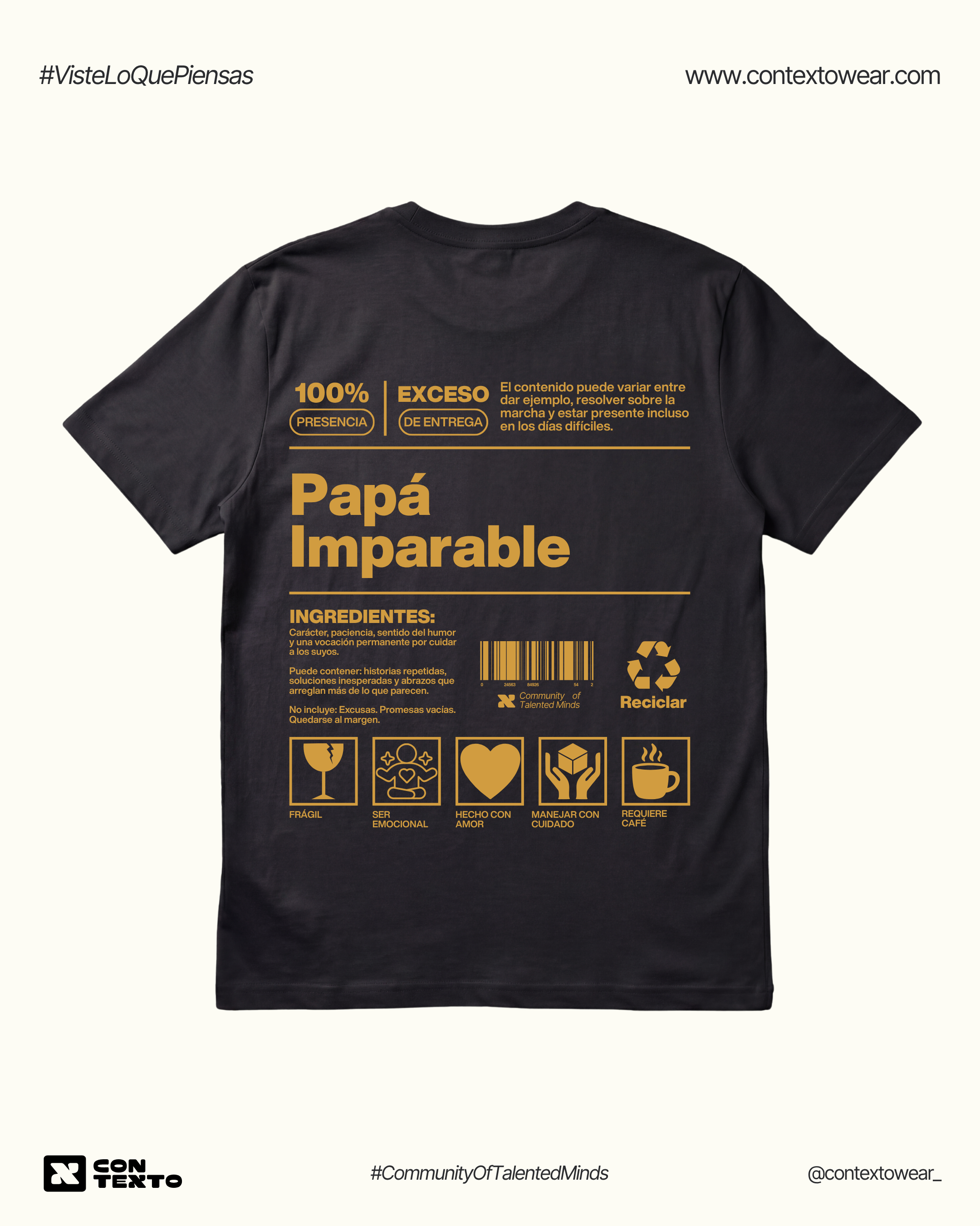 Camiseta Papá Imparable