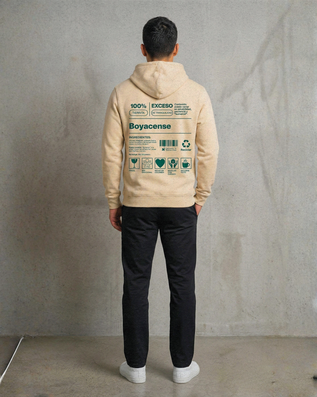 Hoodie Boyacense Hombre