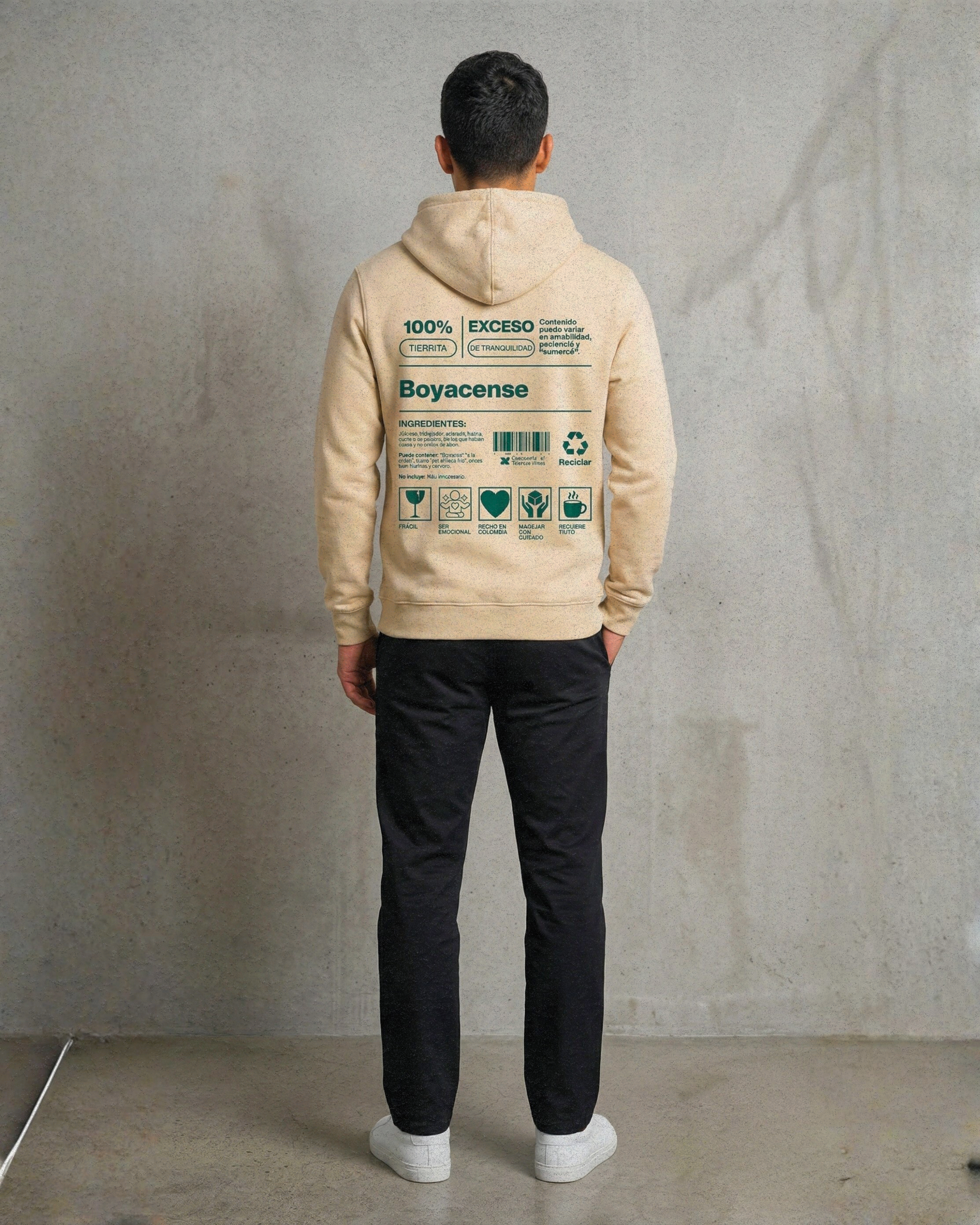 Hoodie Boyacense Hombre