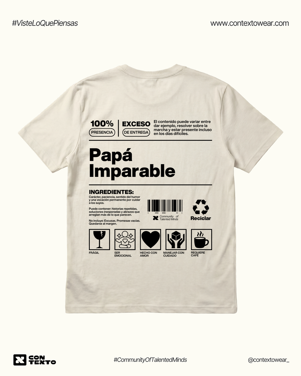 Camiseta Papá Imparable