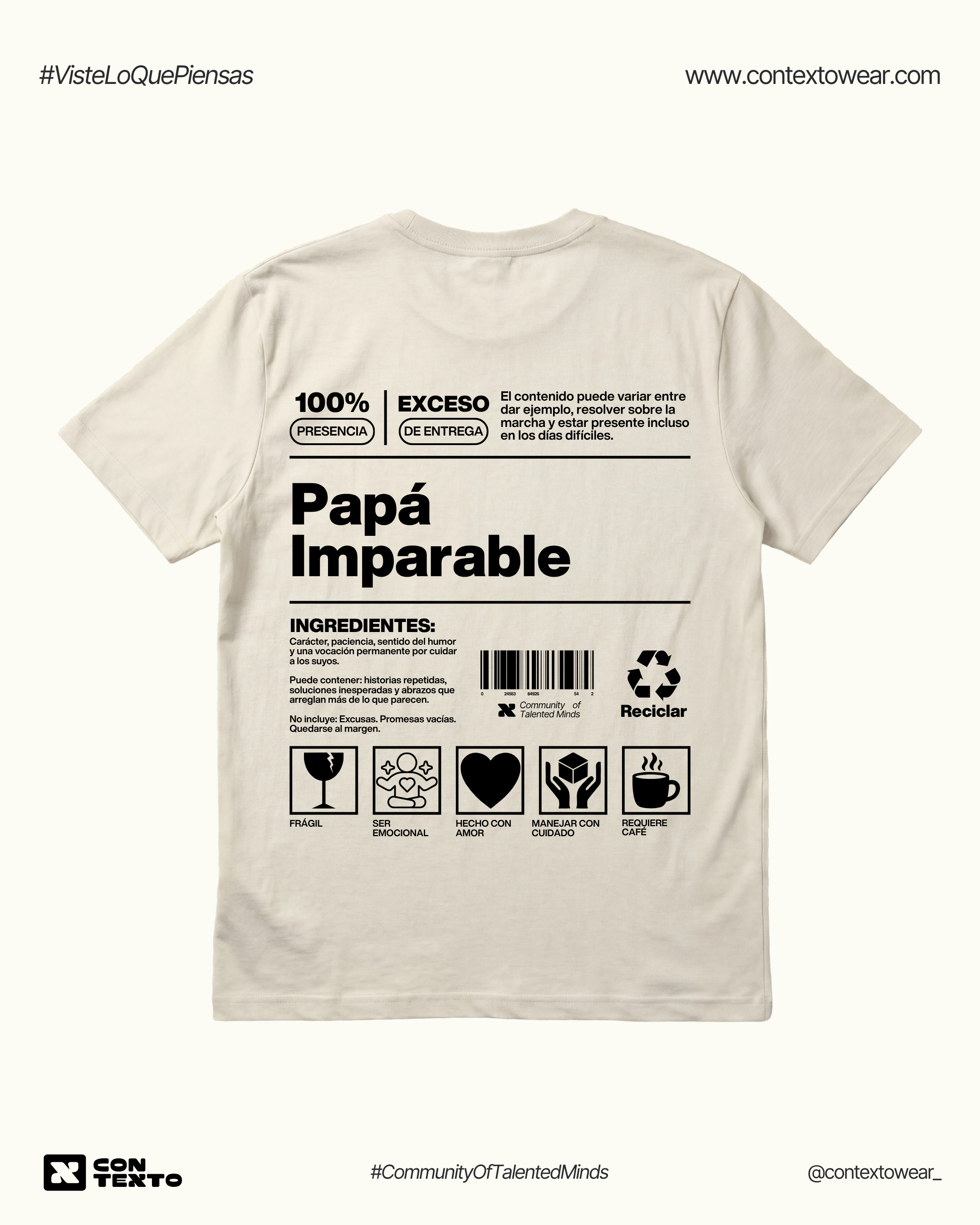 Camiseta Papá Imparable