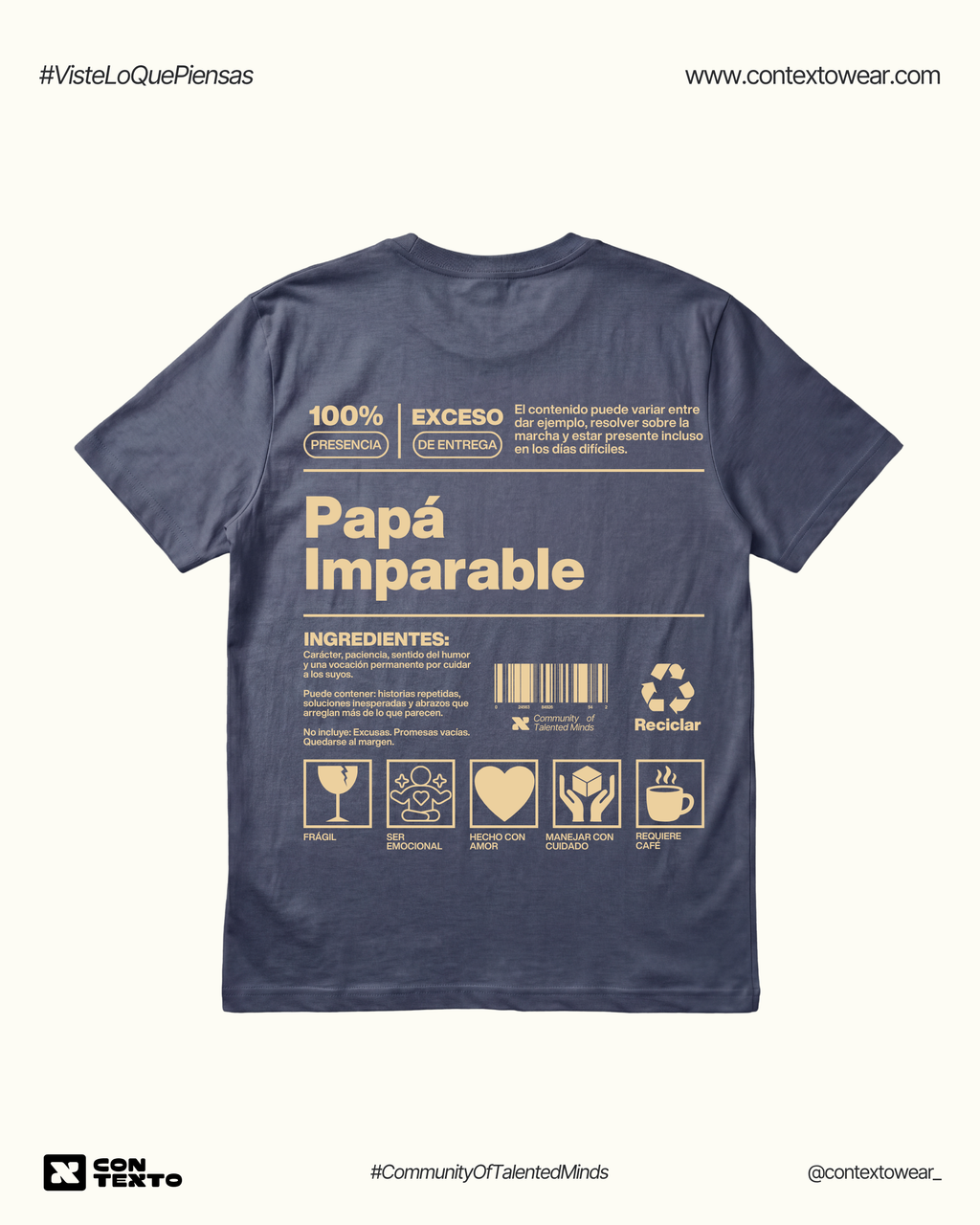 Camiseta Papá Imparable